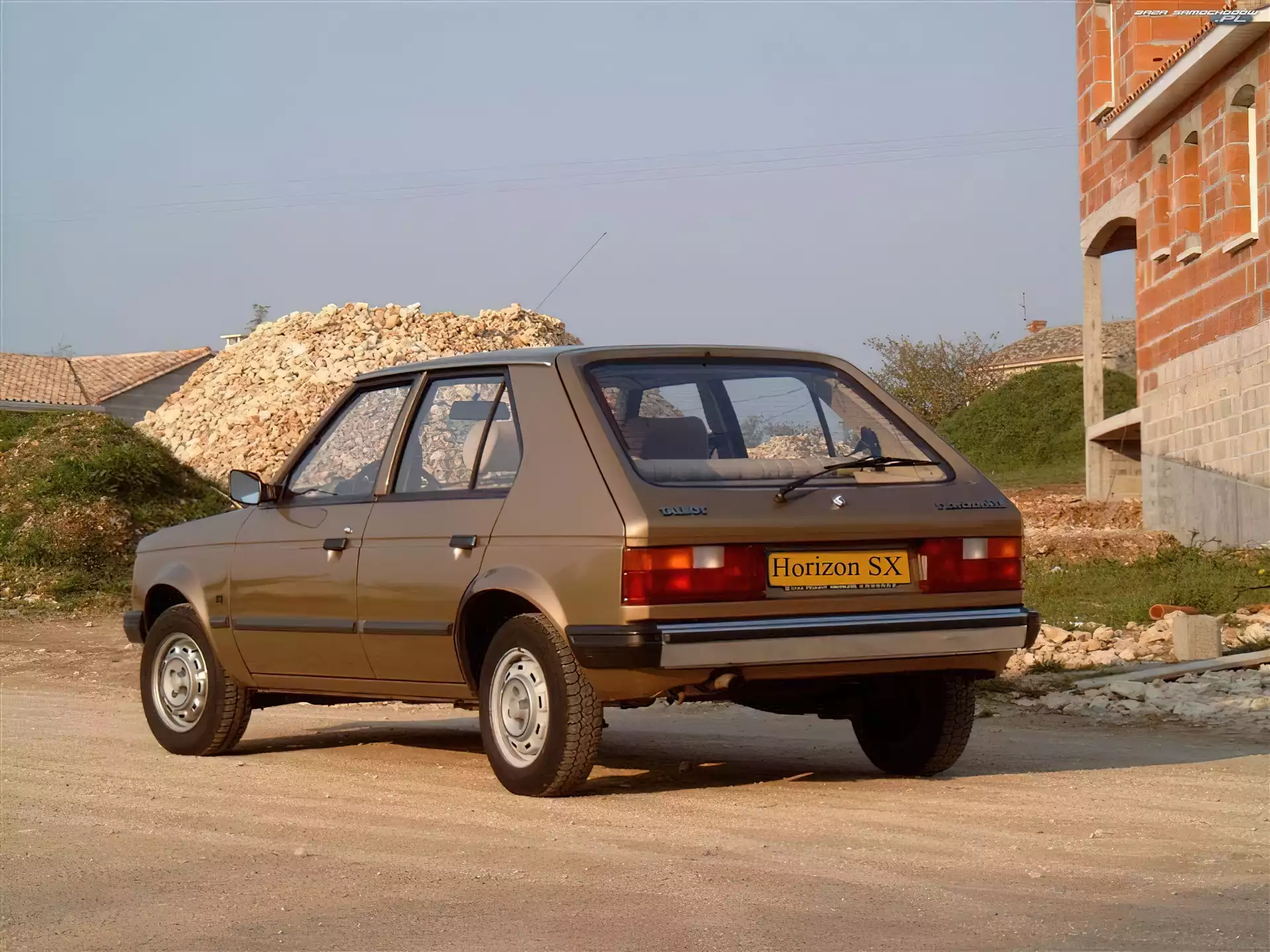 Hatchback, Tył, Chrysler Horizon
