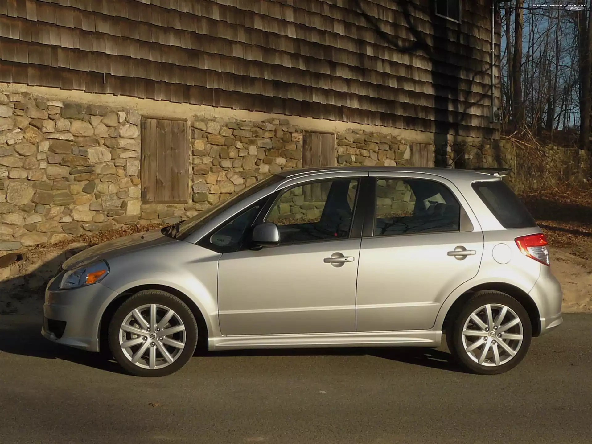 Hatchback, Srebrne, Suzuki SX4