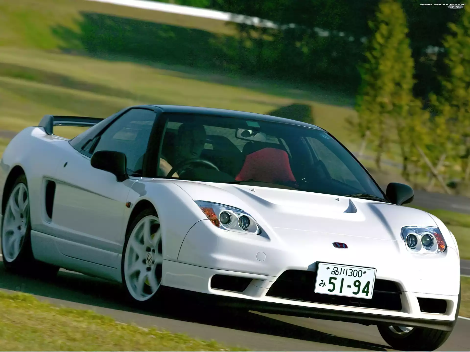 Biała, Honda NSX