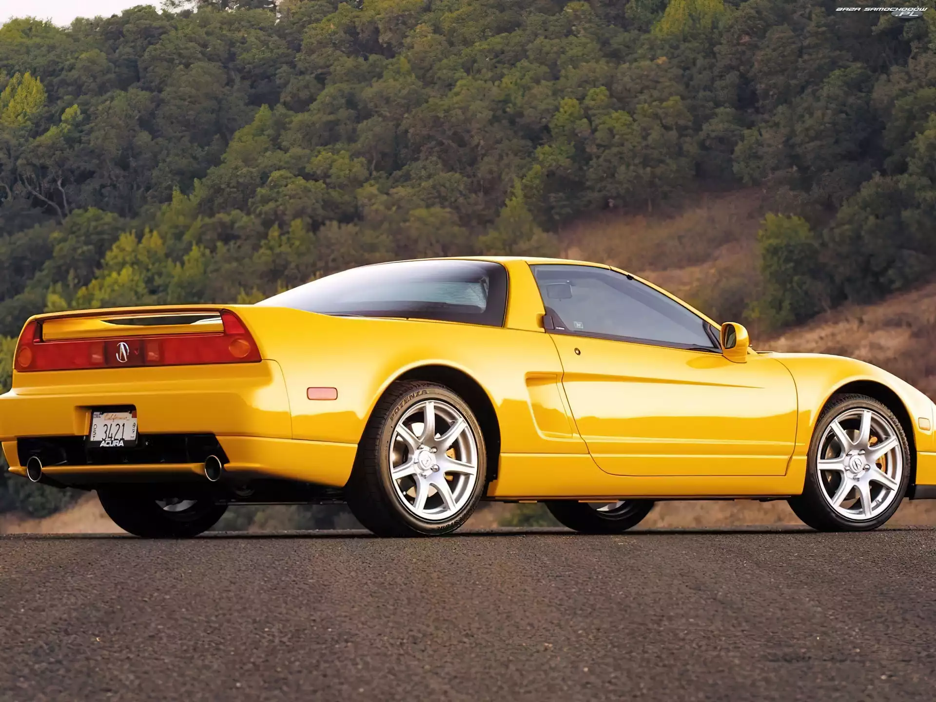 Żółta, Honda NSX