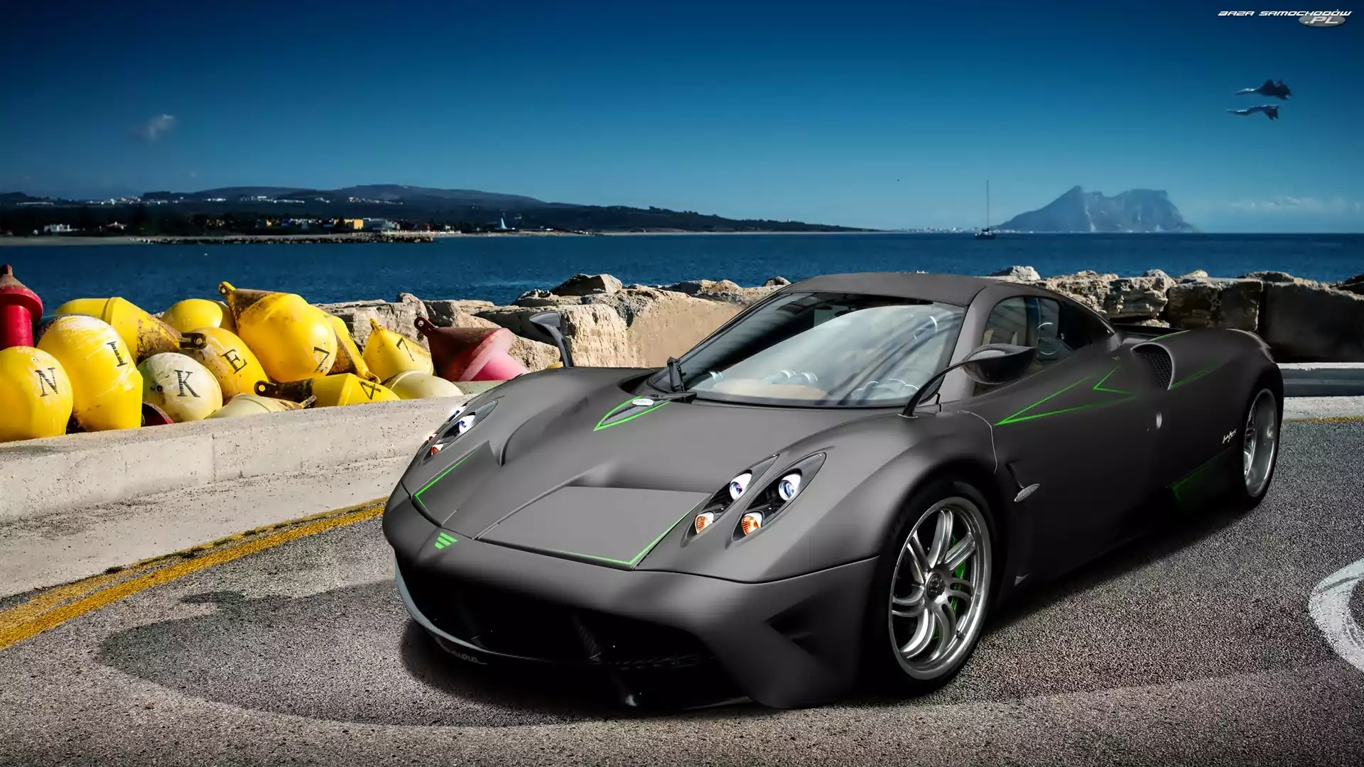 Huayra, Brzeg, Pagani, Morze