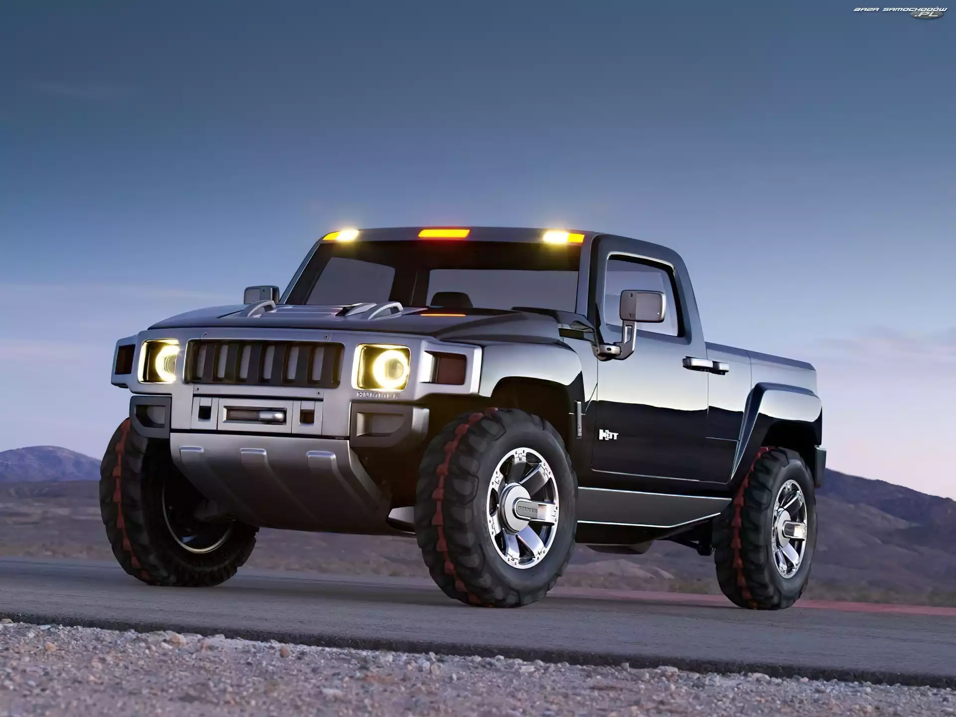 Pickup, hummer