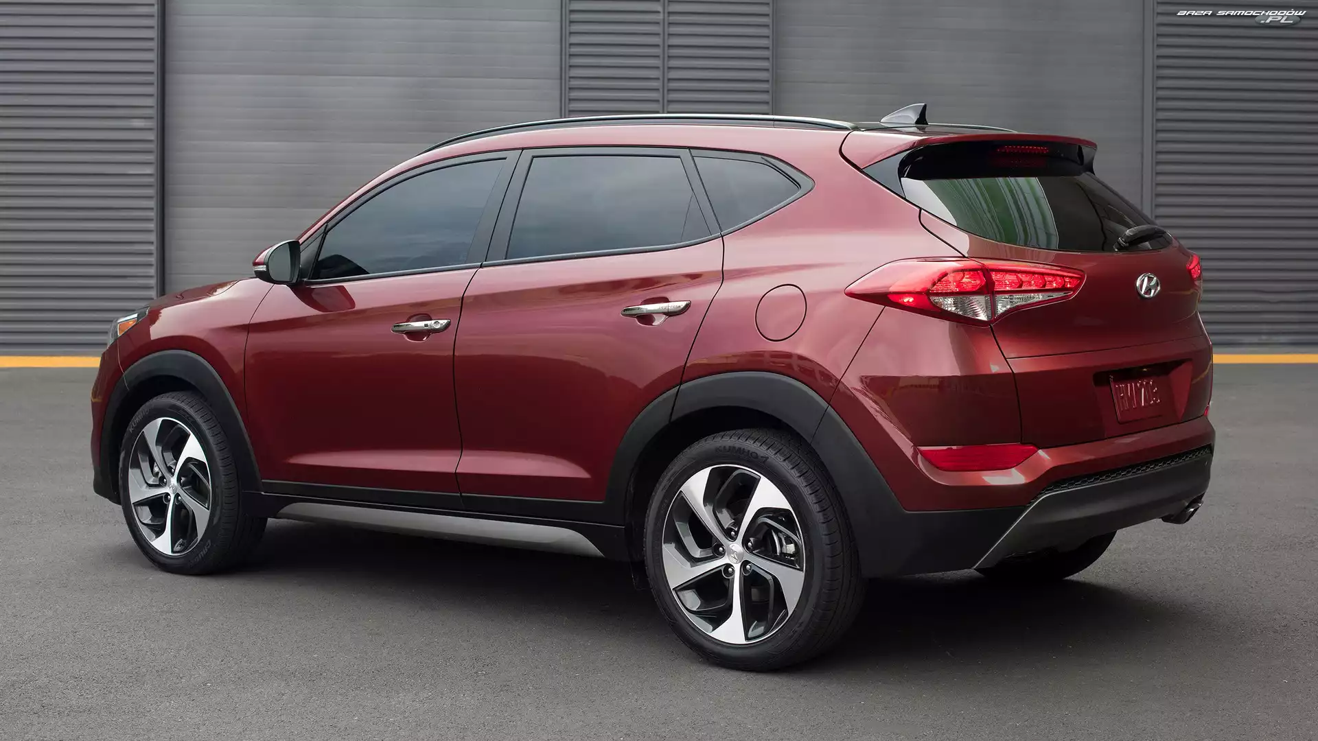 Czerwony, Hyundai Tucson