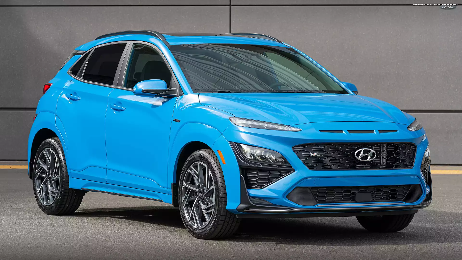 Hyundai Kona N, Niebieski Hyundai Kona