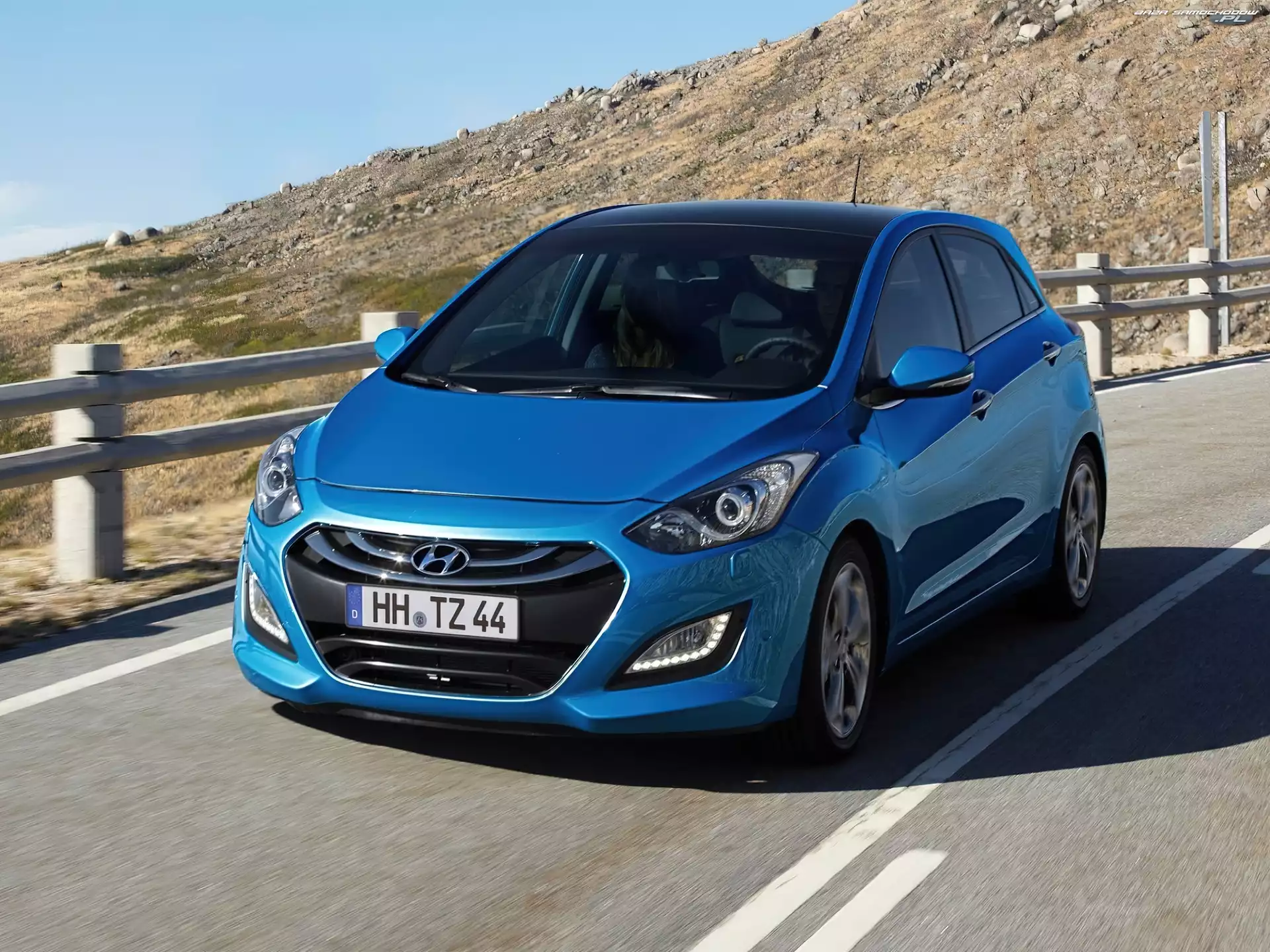 Hyundai i30, Niebieski