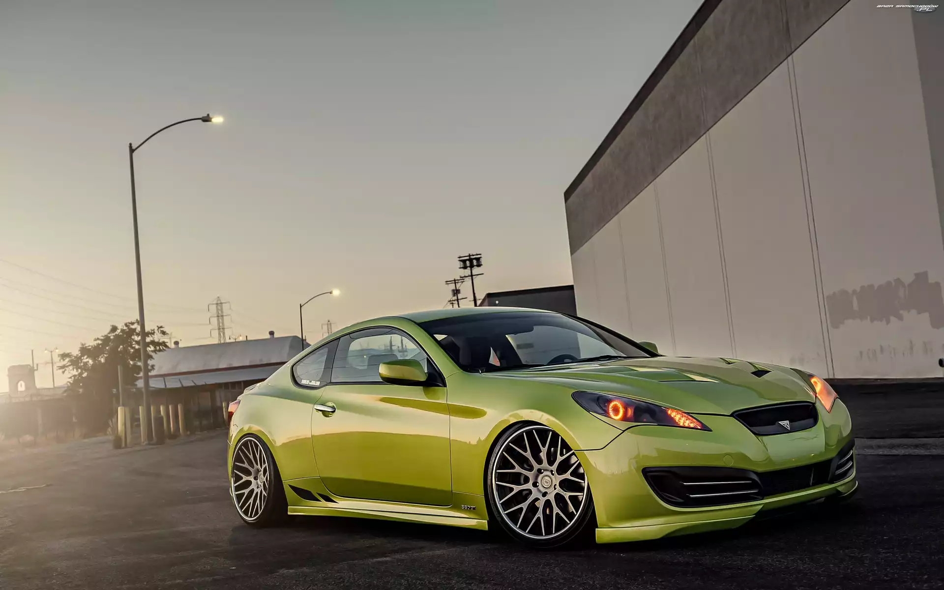 Hyundai, Coupe, Samochód, Genesis