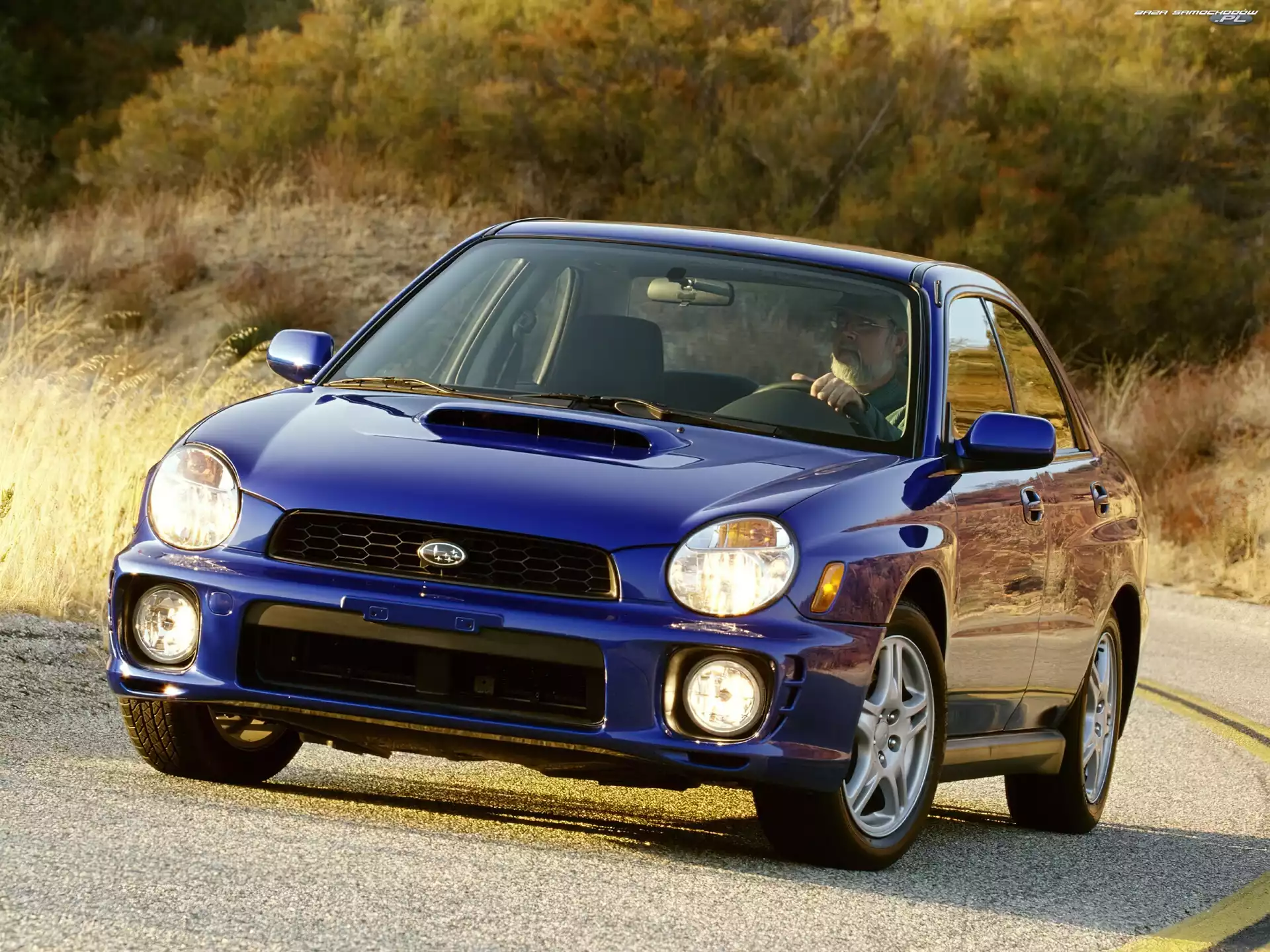 Niebieskie, Subaru Impreza