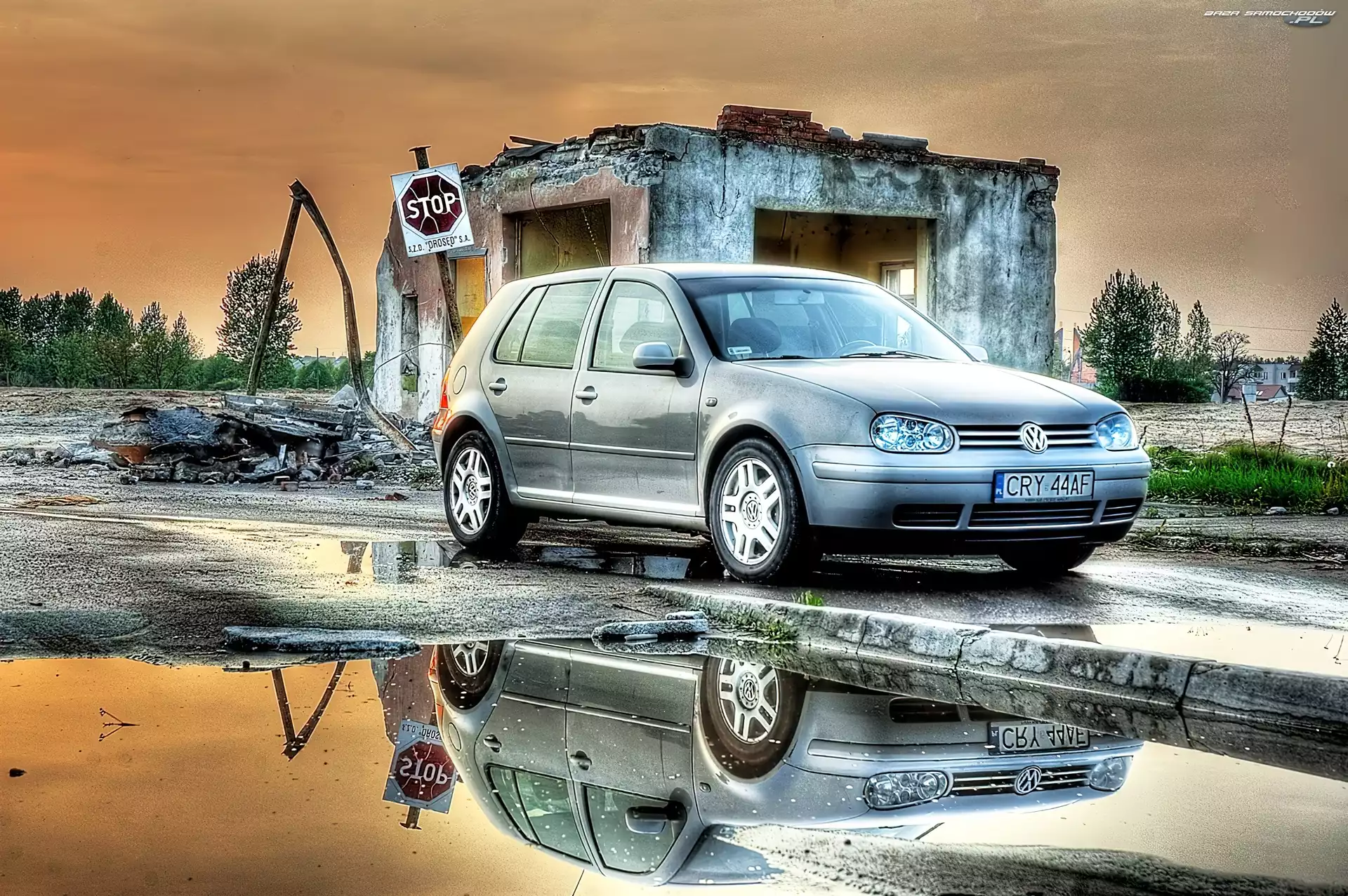 Golf, IV, HDR, Technika
