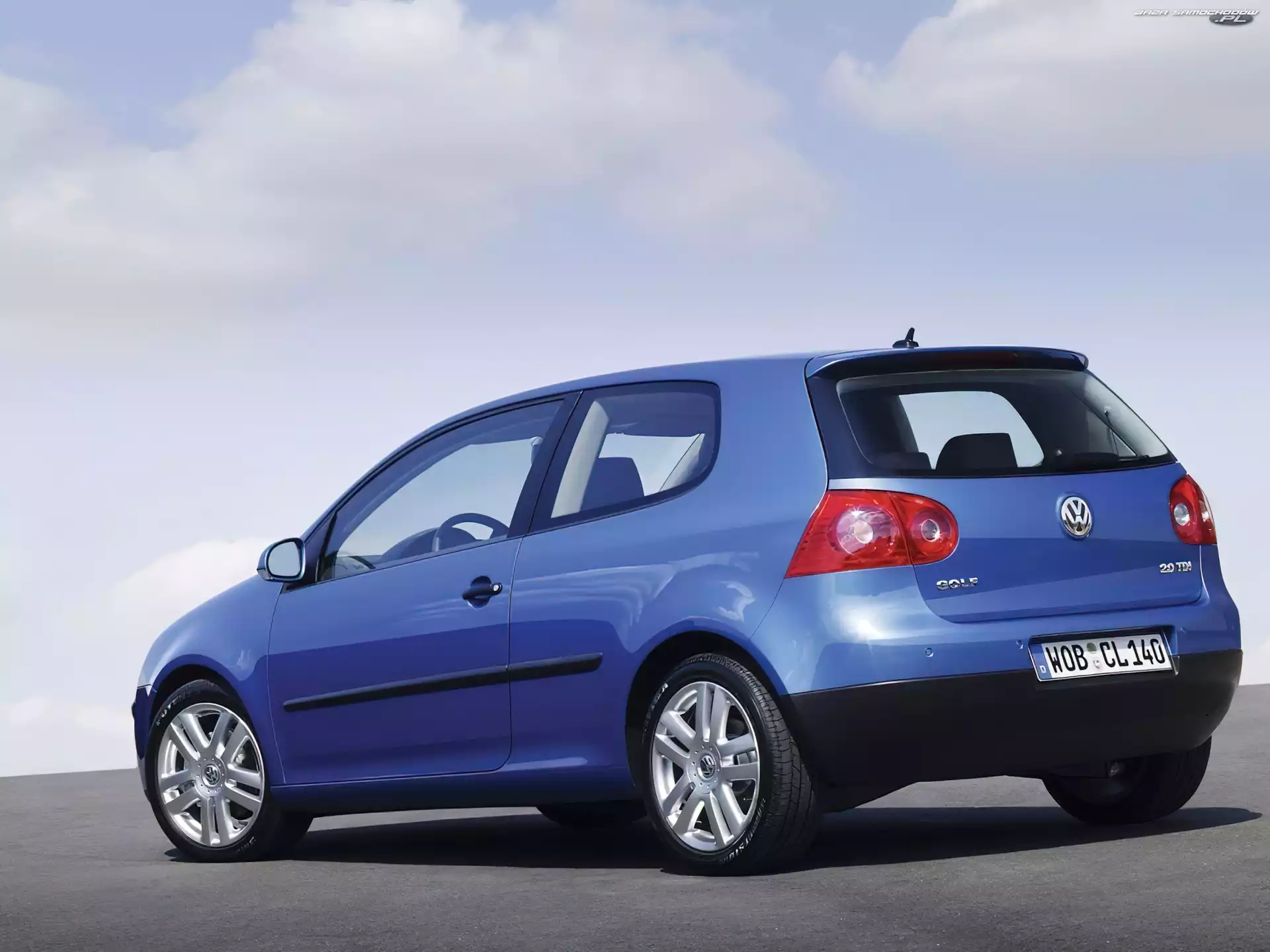 Jasny Niebieski, Golf 5, Trzy Drzwiowy
