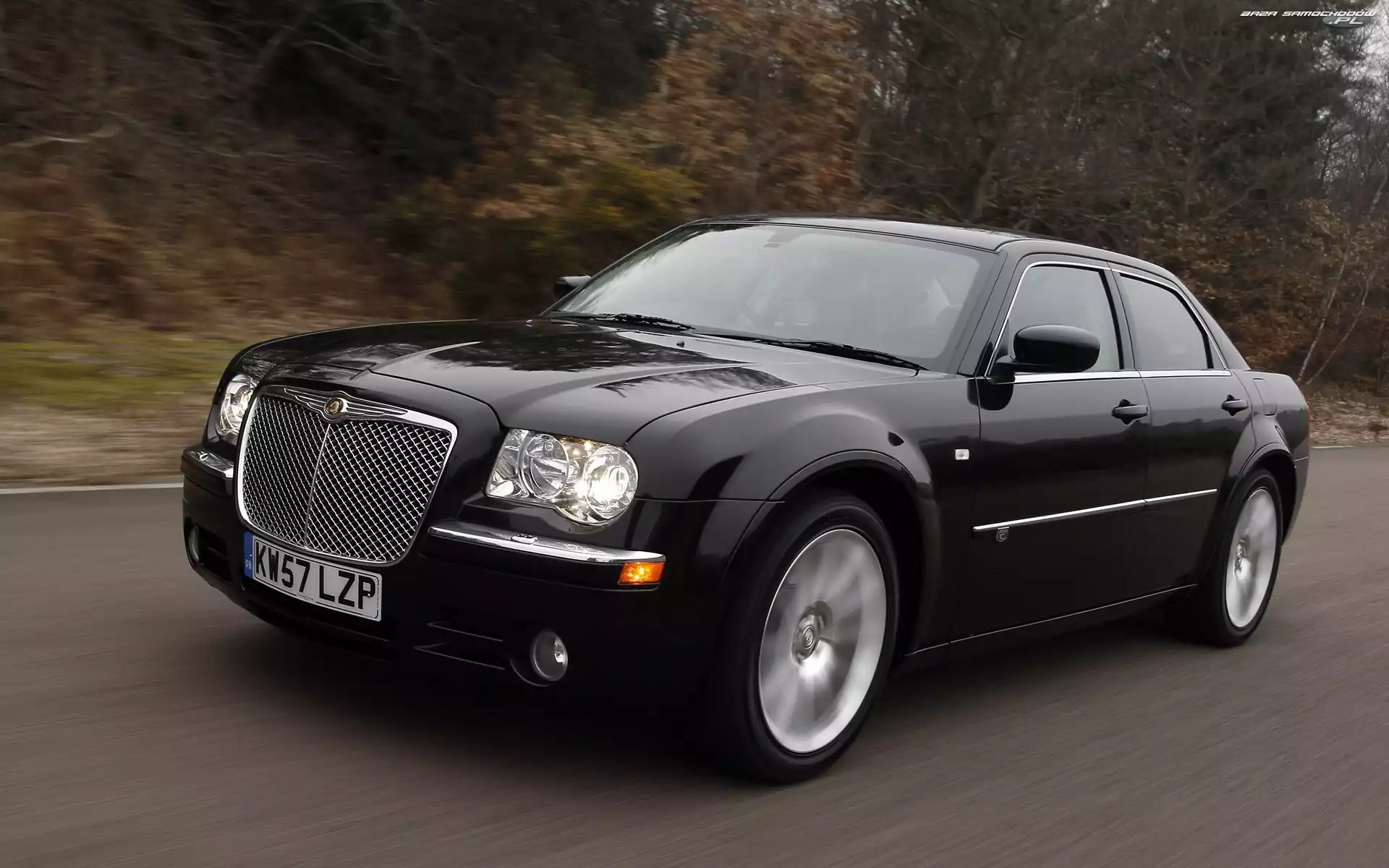 Jazda, Chrysler 300C, Czarny