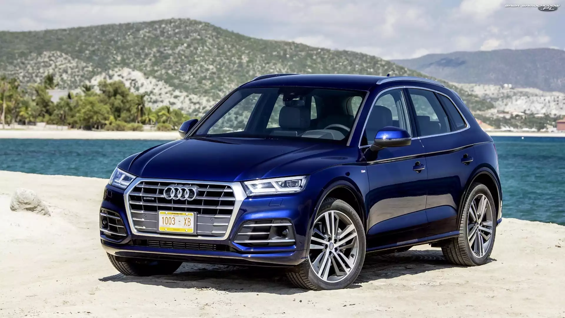 2017, Jezioro, Audi Q5 TFSI Quattro, Góry