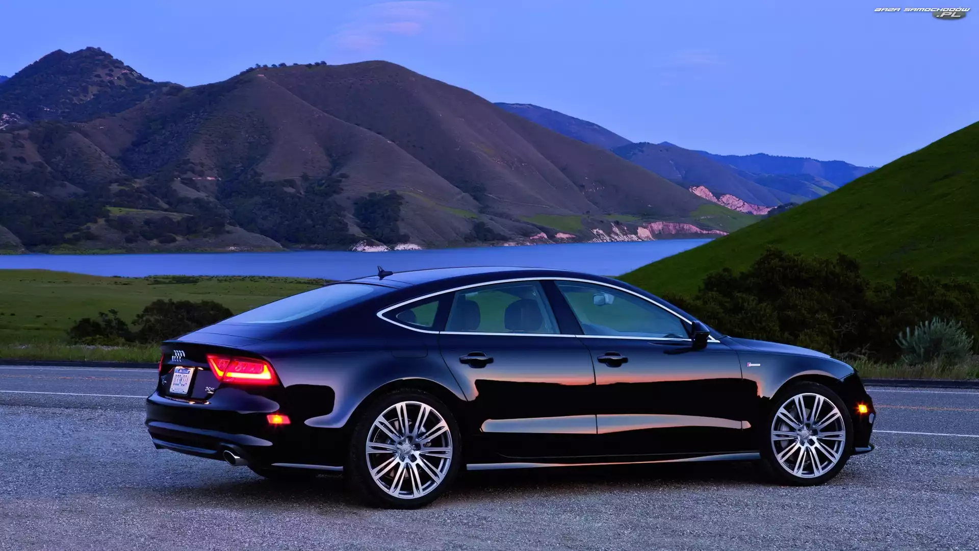 Jezioro, Audi A7, Góry