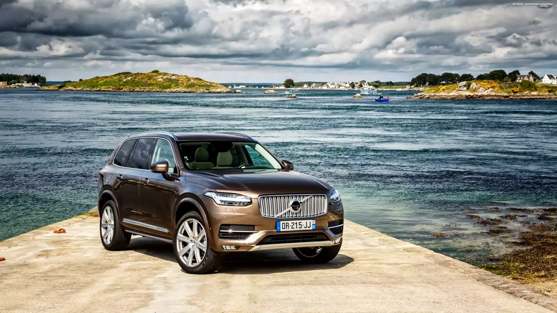 Jezioro, Volvo XC90, 2015