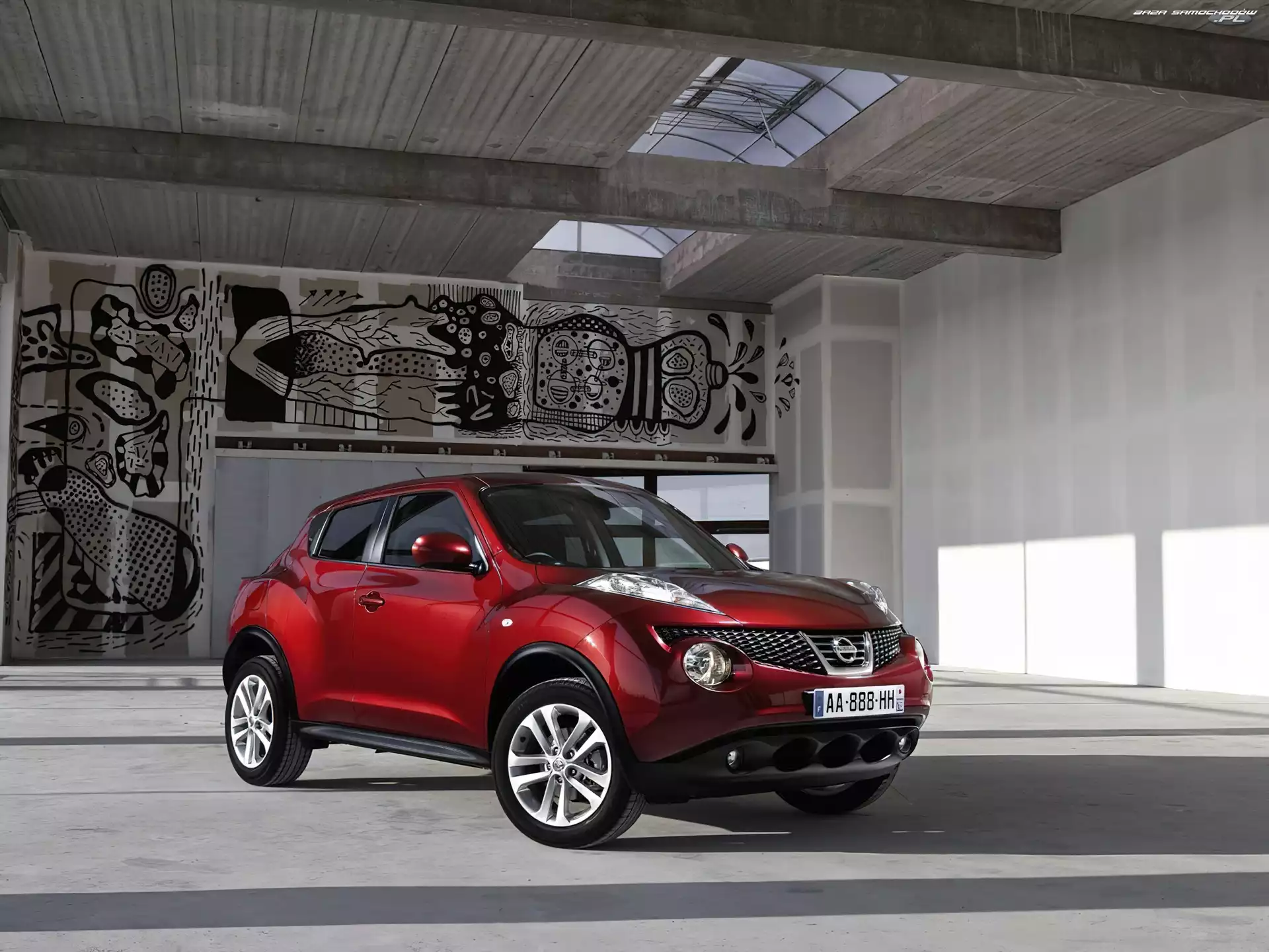 Nissan, Juke, Graffiti, Reflektory