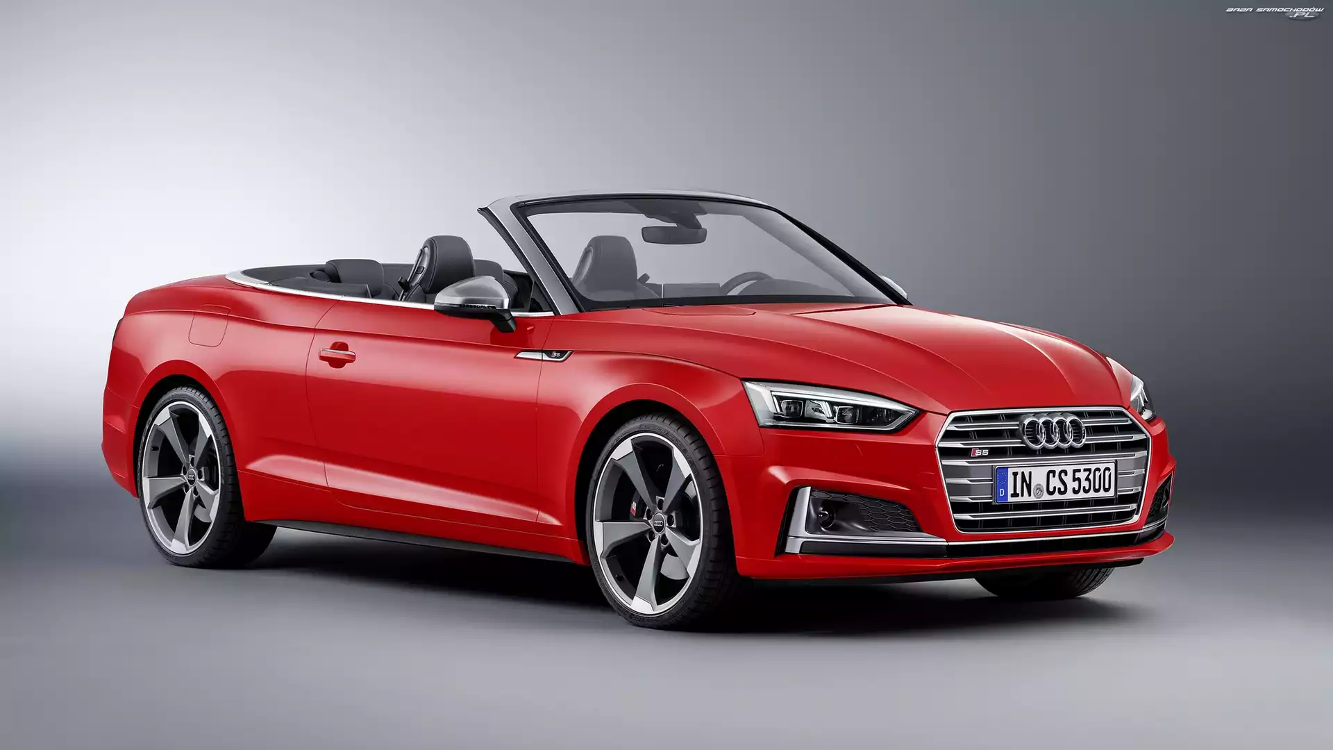 Kabriolet, Czerwone, Audi S5