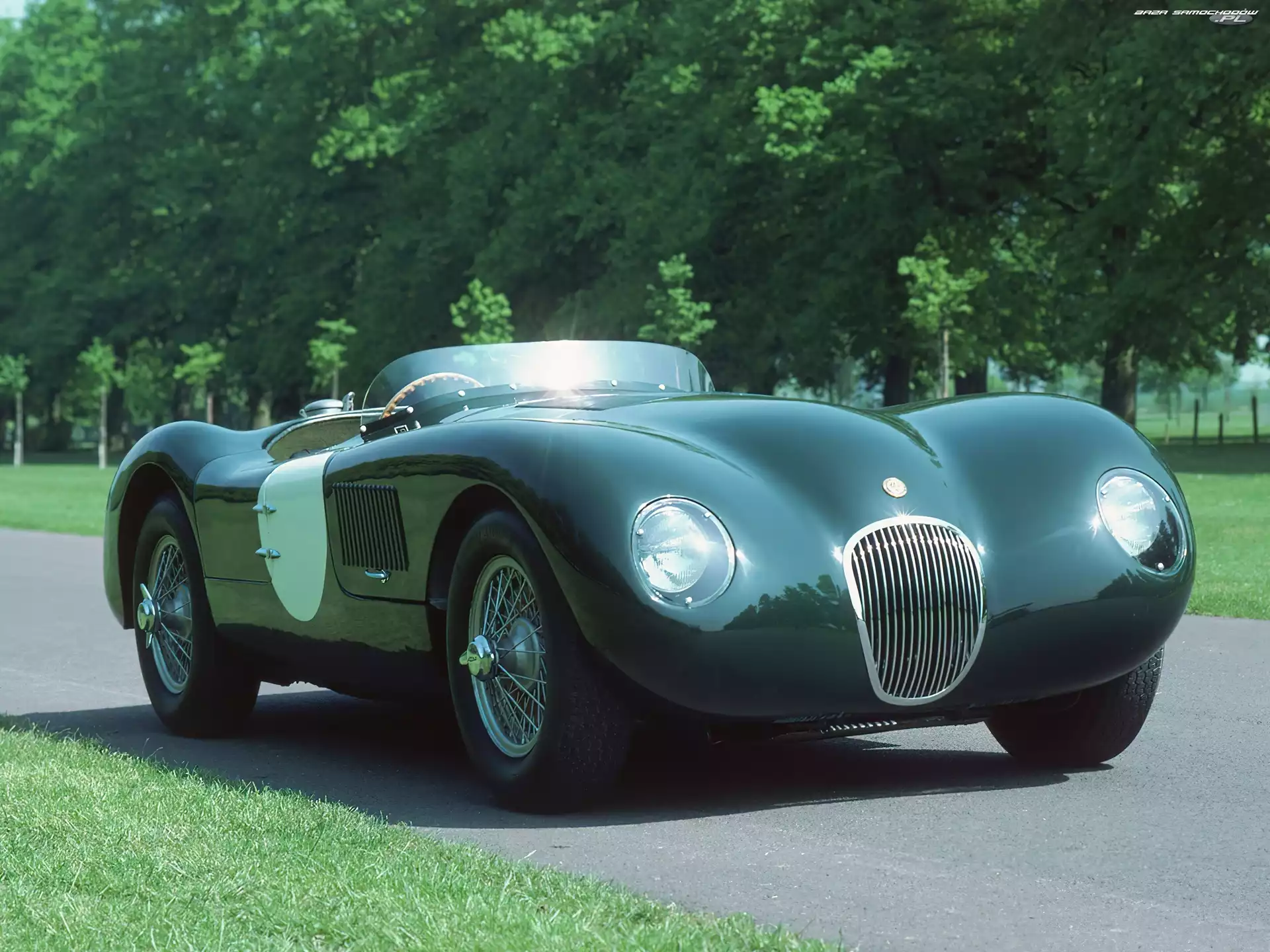 Kabriolet, Samochód, Jaguar C-Type