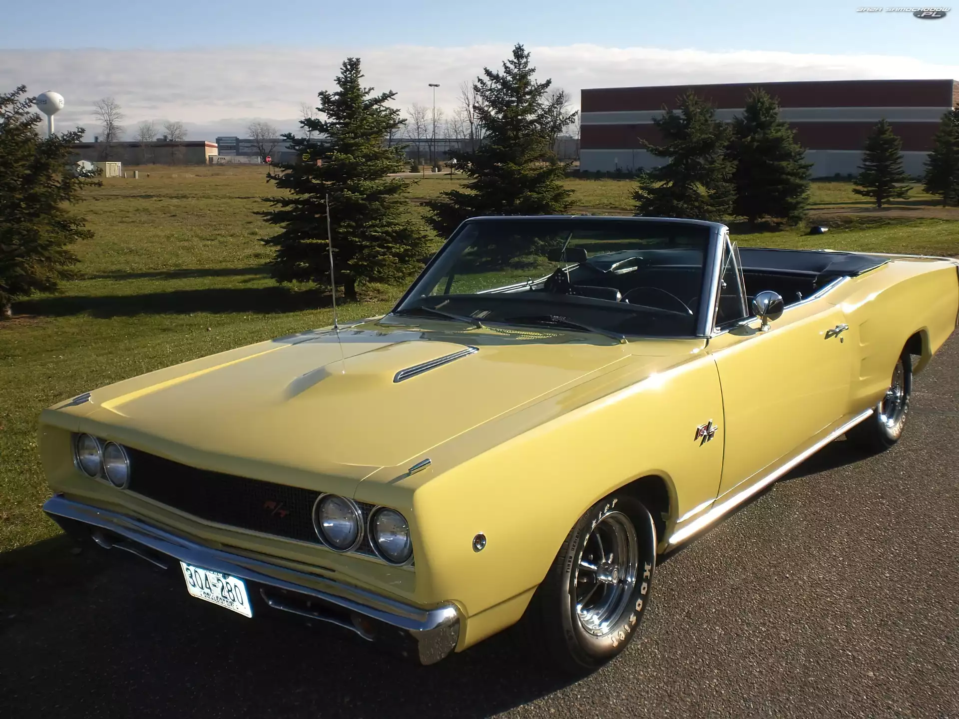 Kabriolet, Żółty, Dodge Coronet