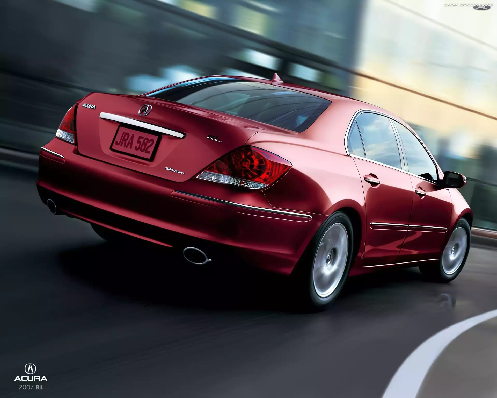 Katalog, Acura RL, Reklama