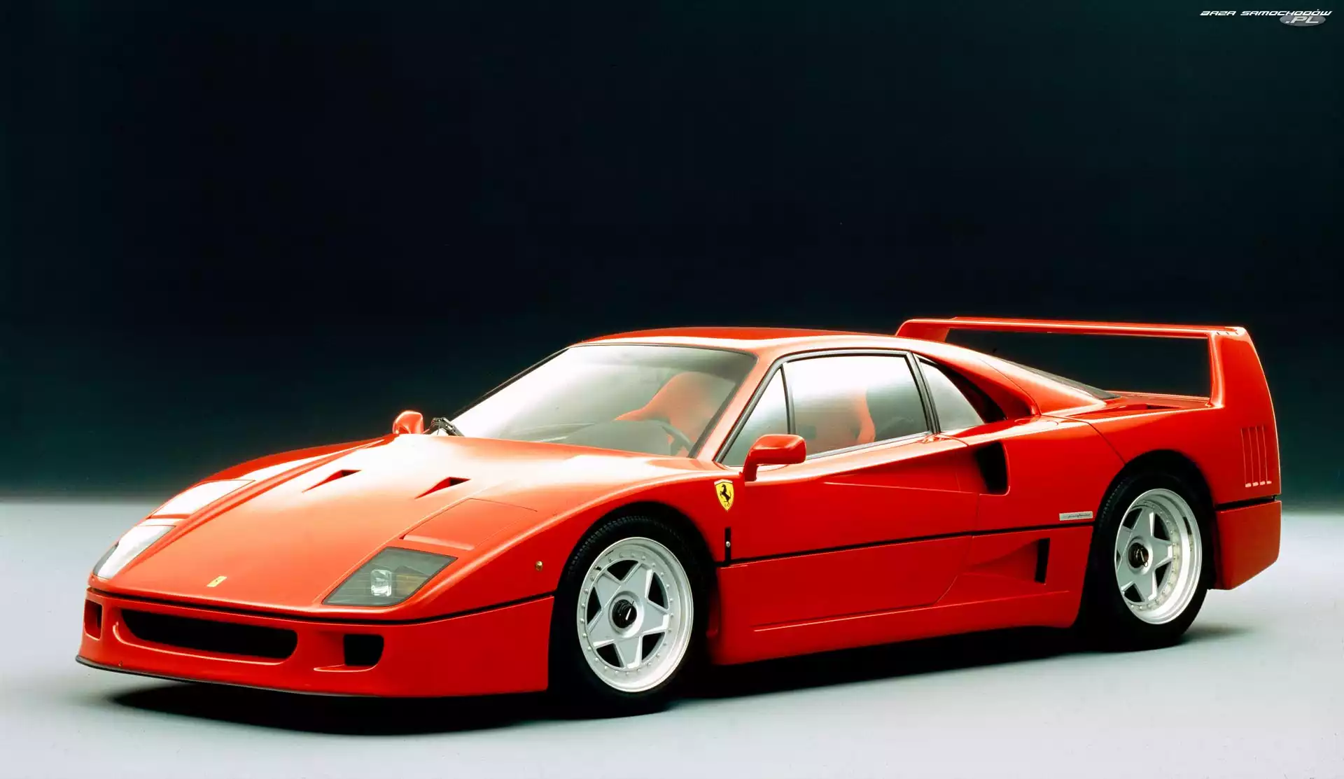 Kierowcy, Ferrari F 40, Drzwi