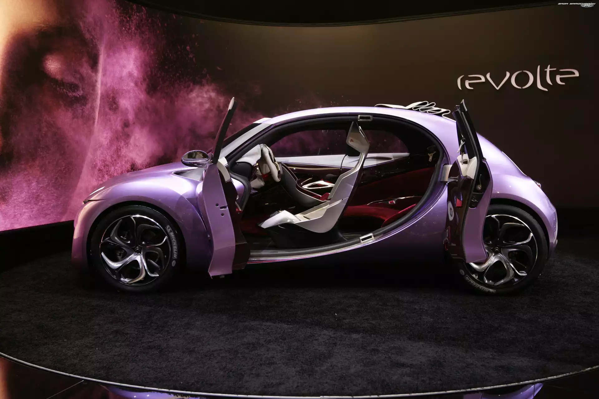 Kierowcy, Citroen Revolte, Fotele