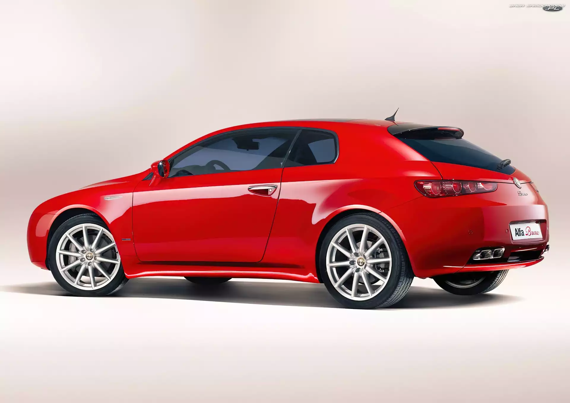 Klamki, Alfa Romeo Brera, Chromowane