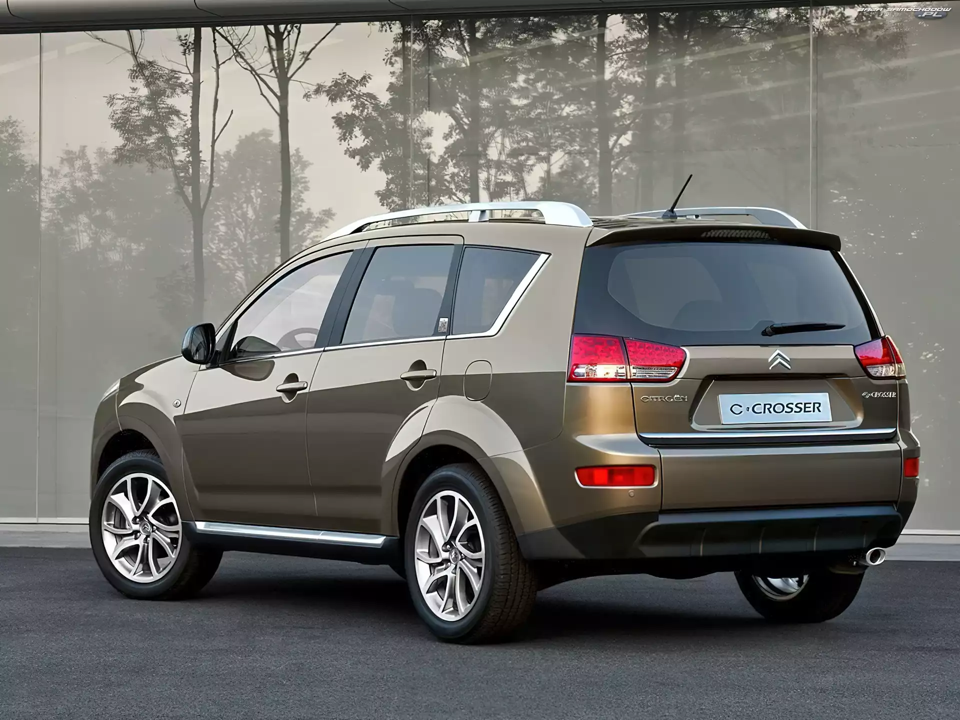 Klapa, Tłumik, Citroen C-Crosser, Bagażnika