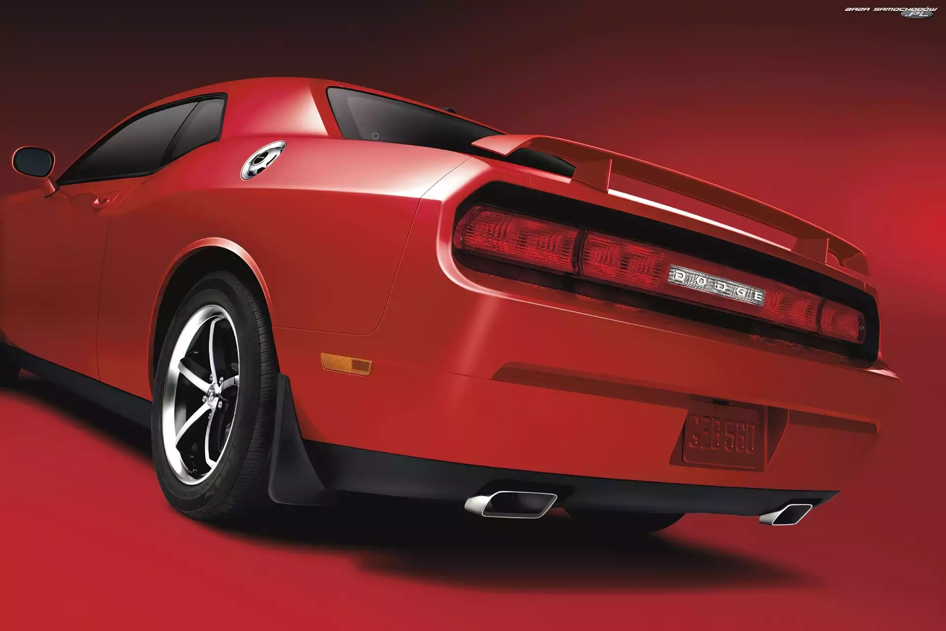 Klapy, Dodge Challenger, Spojler
