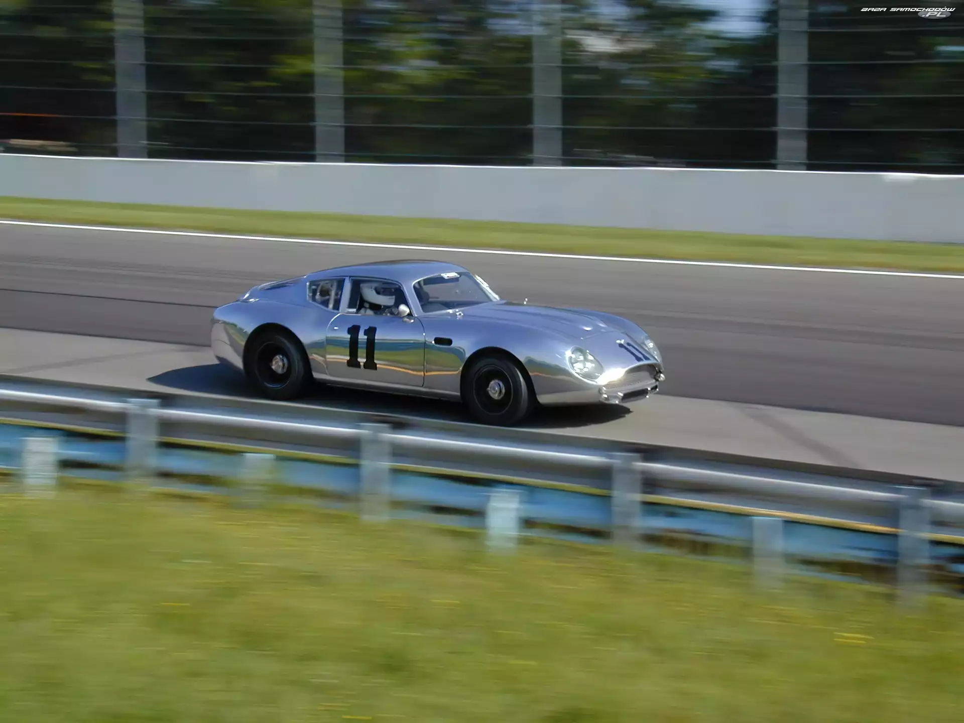Klasyczny, Tor, Aston Martin DB4, Samochód