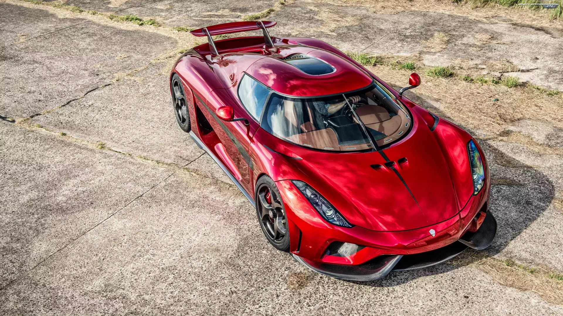 Koenigsegg, 2016, Czerwony, Regera