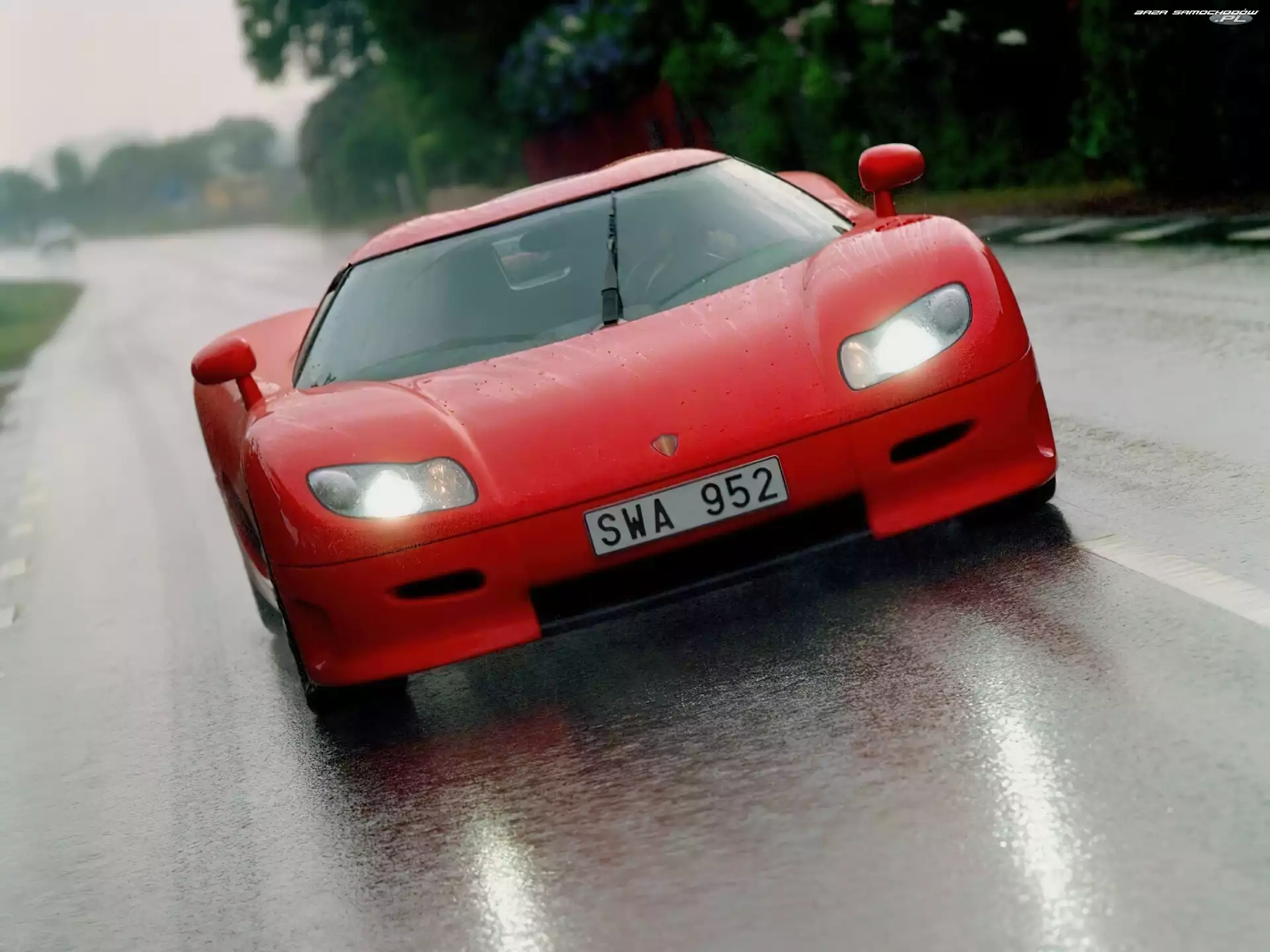 deszcz, Koenigsegg