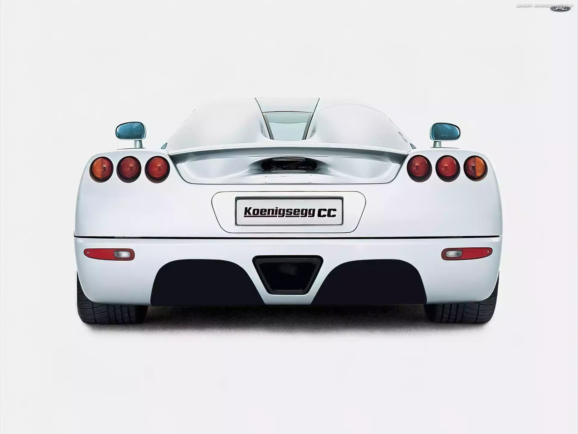 Tył, Koenigsegg CC