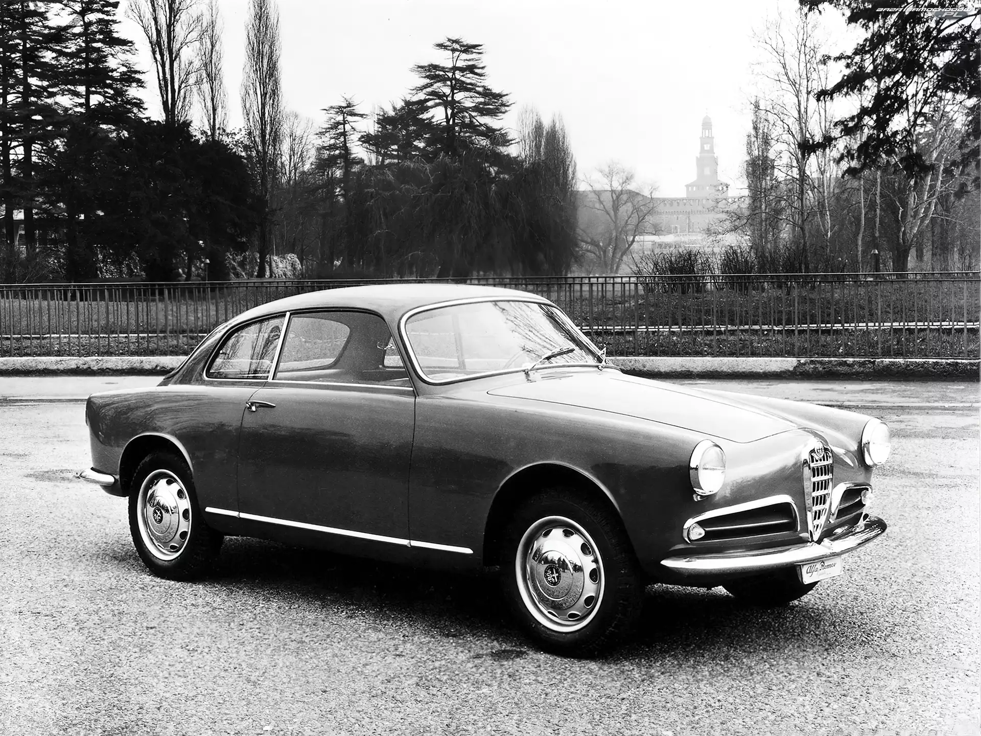 koła , drzwi, Alfa Romeo, maska