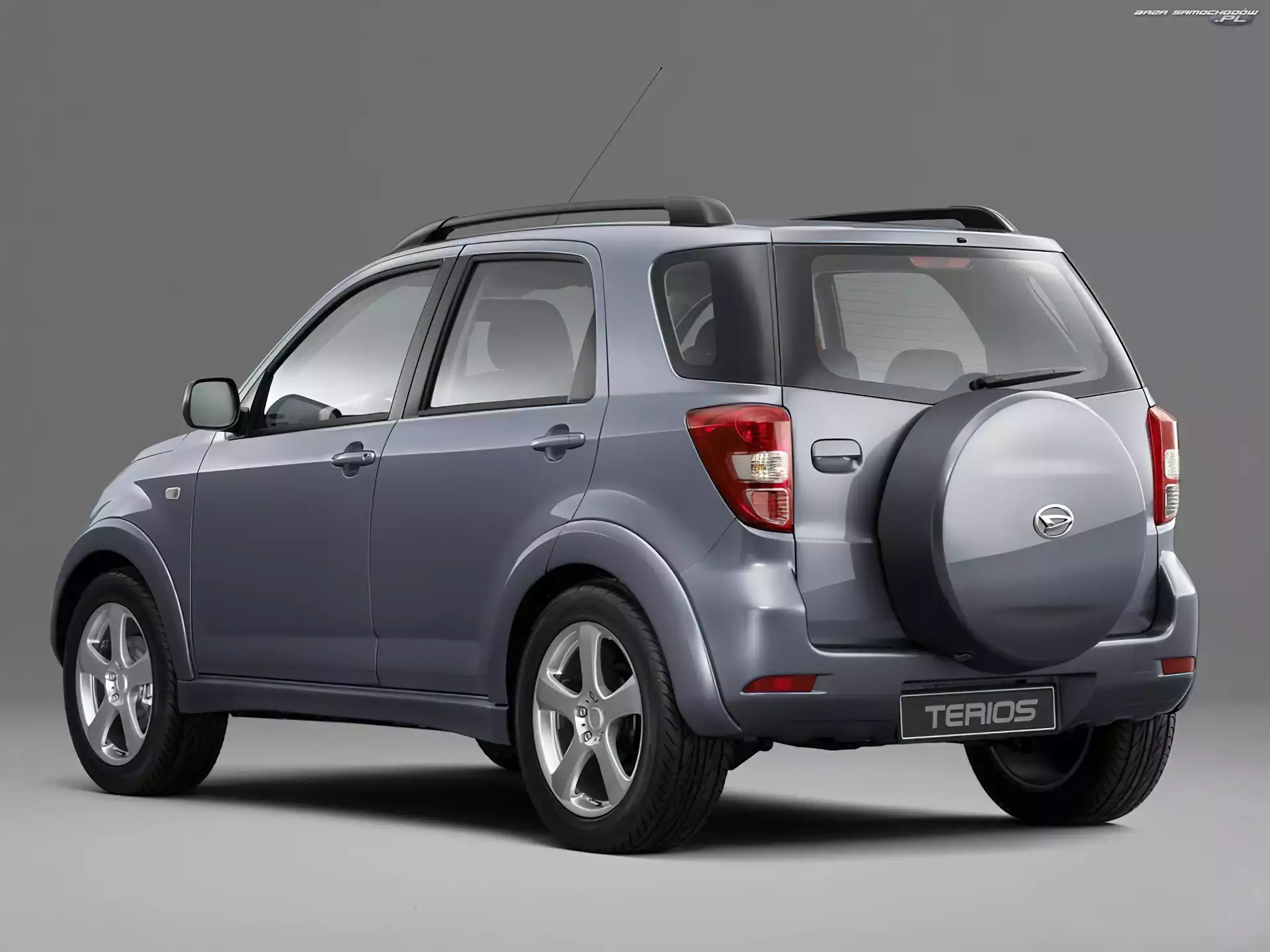 Koło, Bagażnik, Daihatsu Terios, Zapasowe