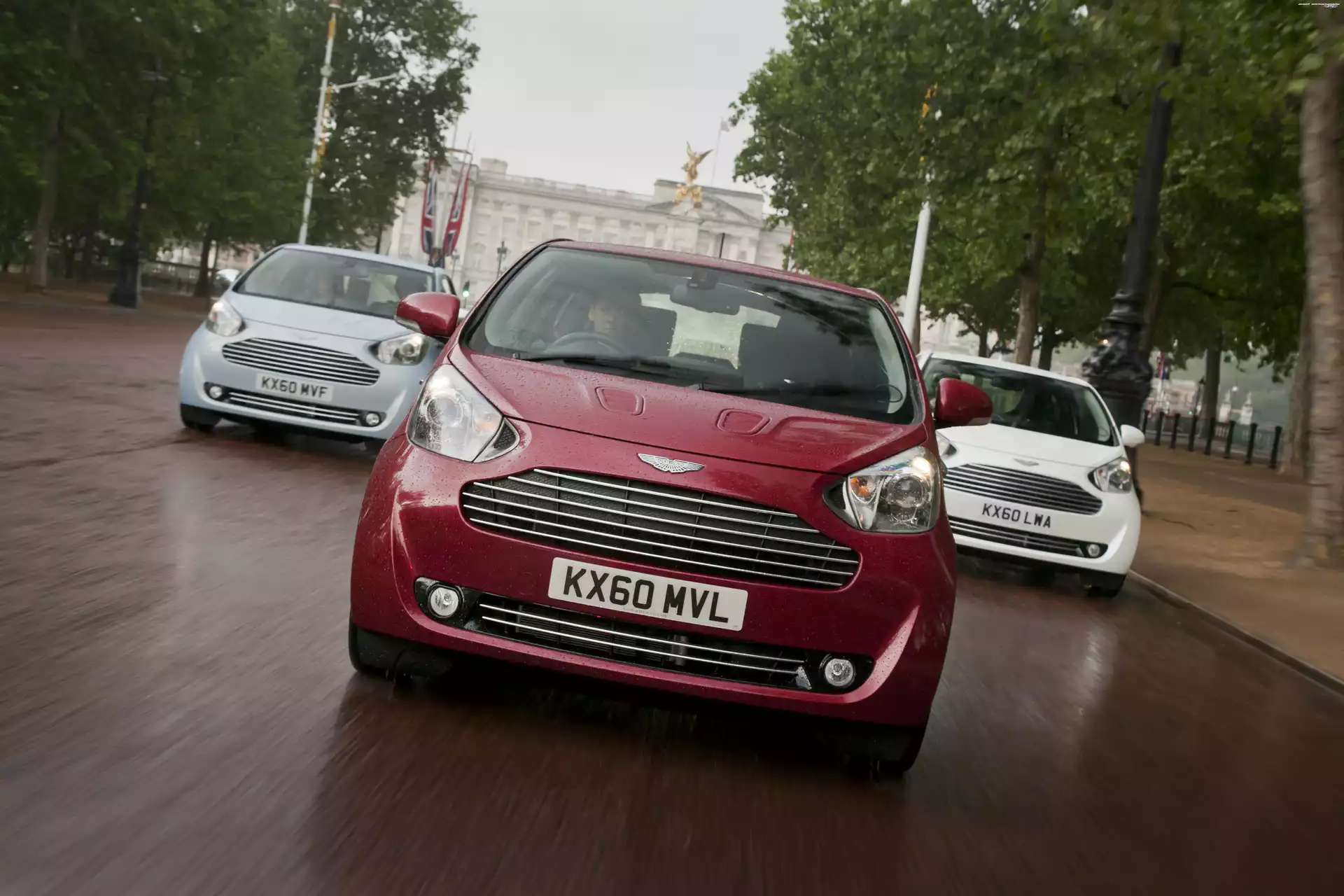 Kolory, Aston Martin Cygnet, Różne