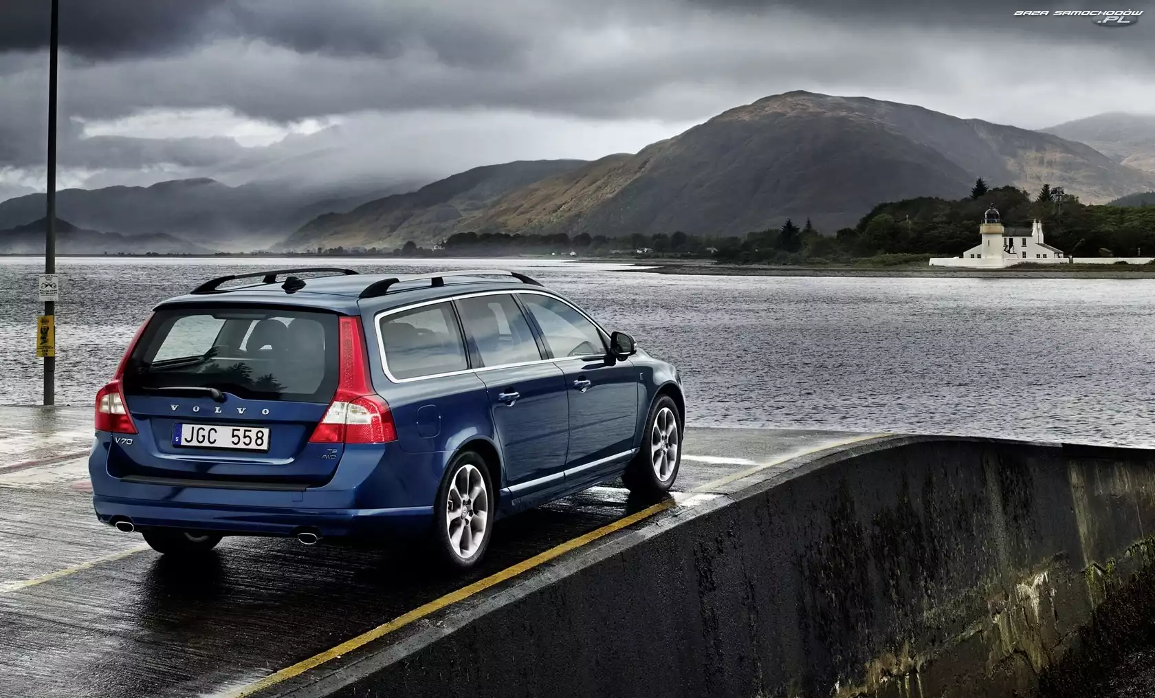 Kombi, Bagażnika, Volvo V 70, Klapa