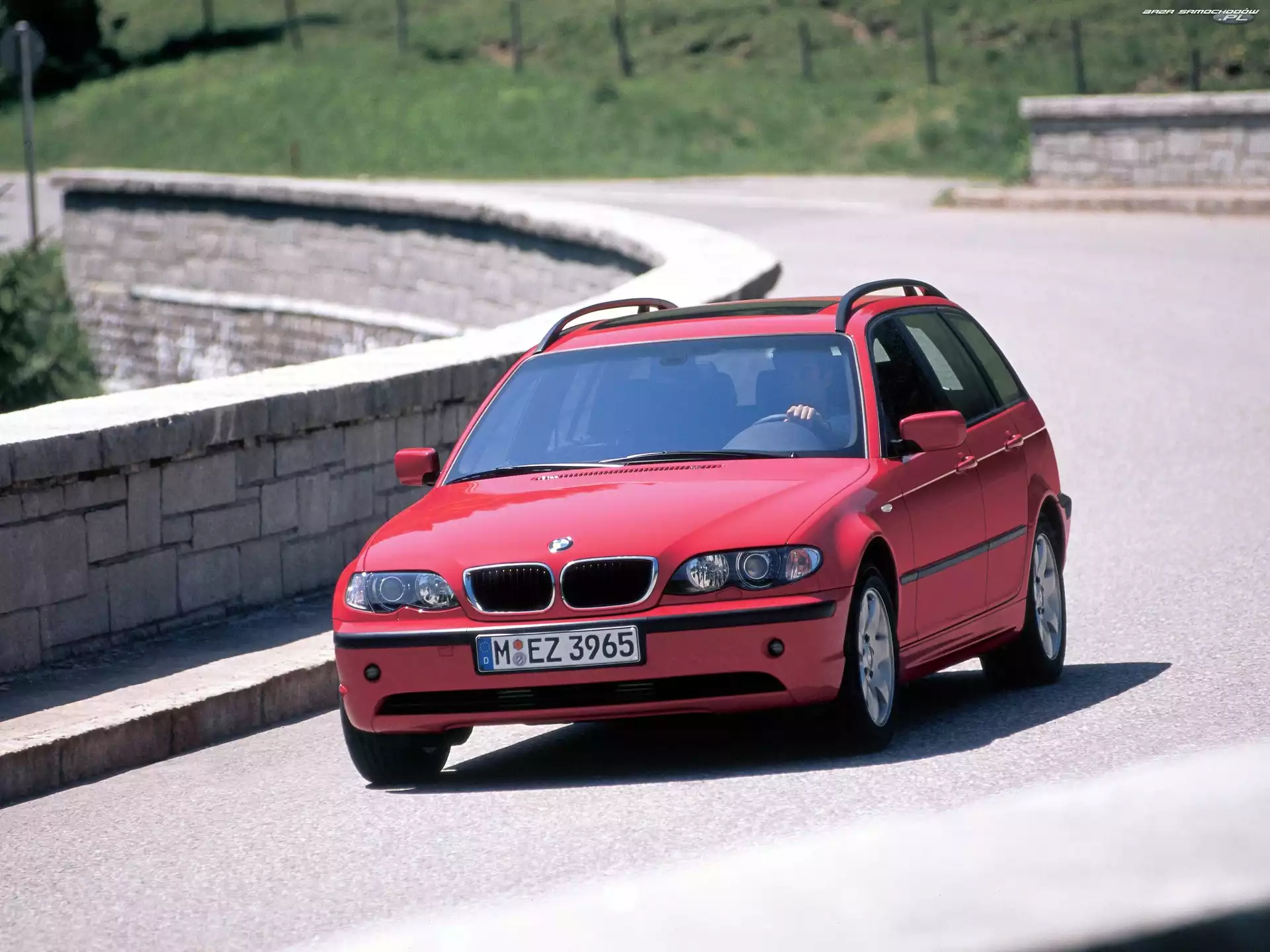 Kombi, Czerwone, BMW E 46