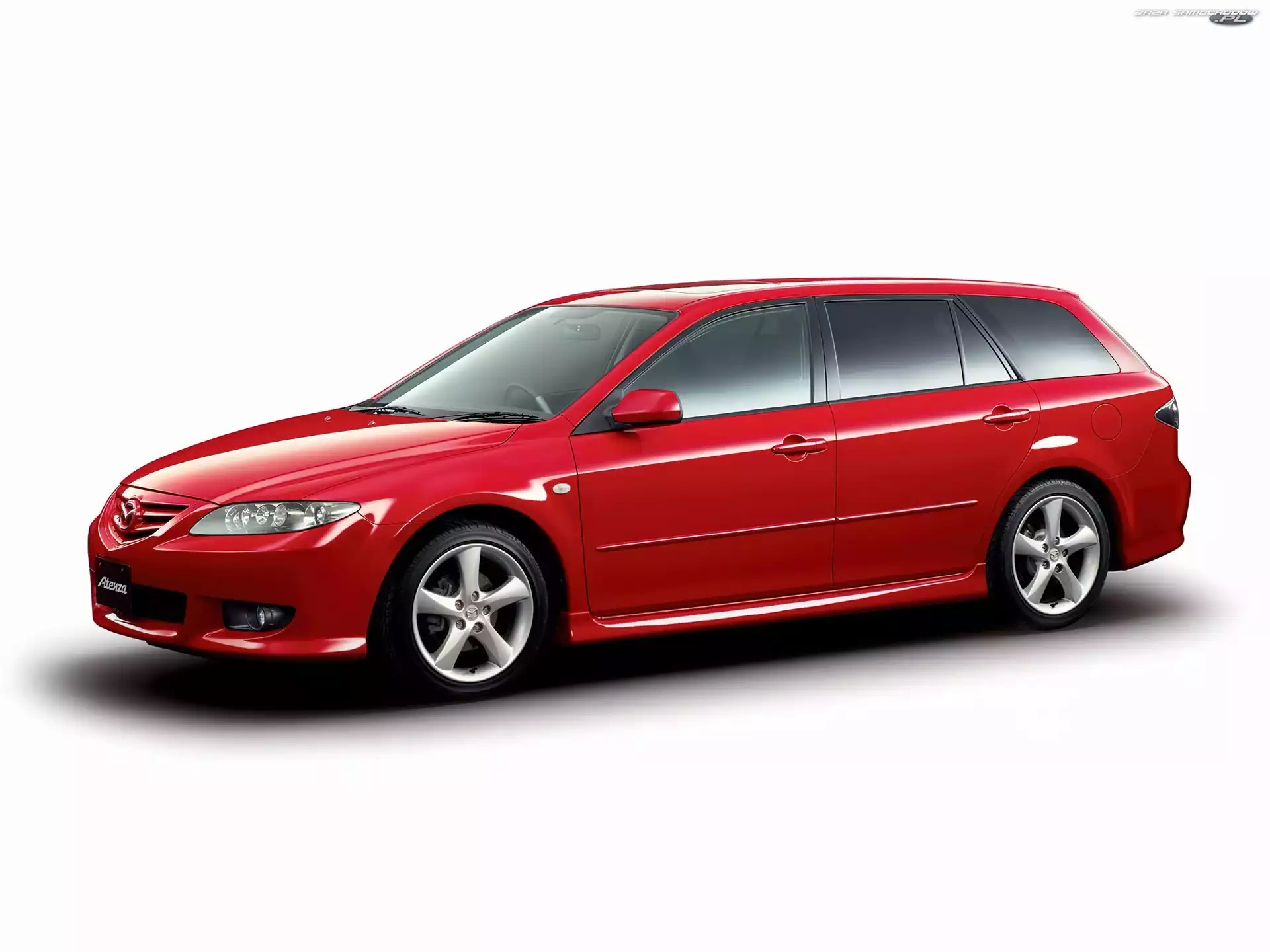 Kombi, Czerwona, Mazda 6
