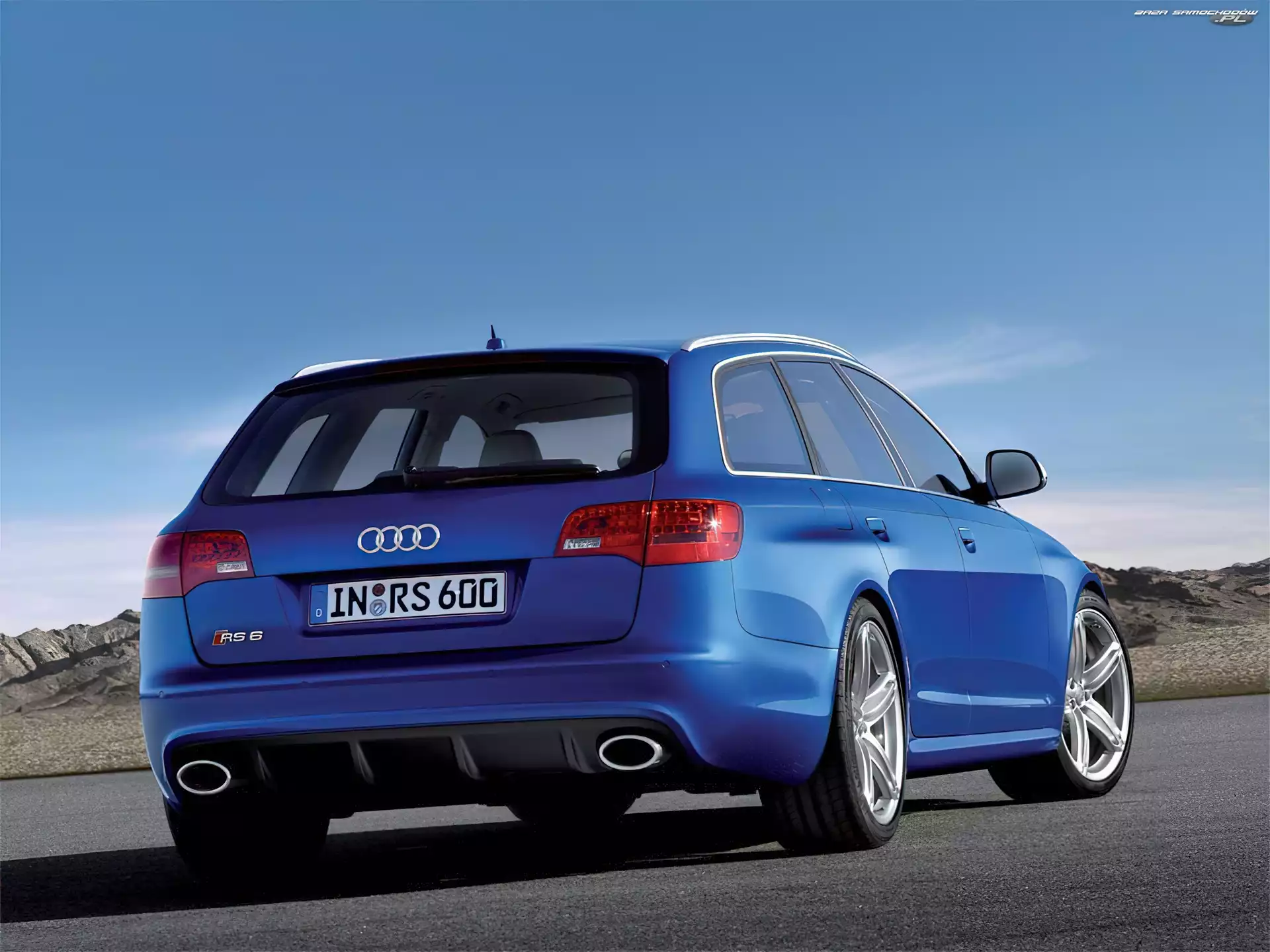 Kombi, Audi RS, Dyfuzor