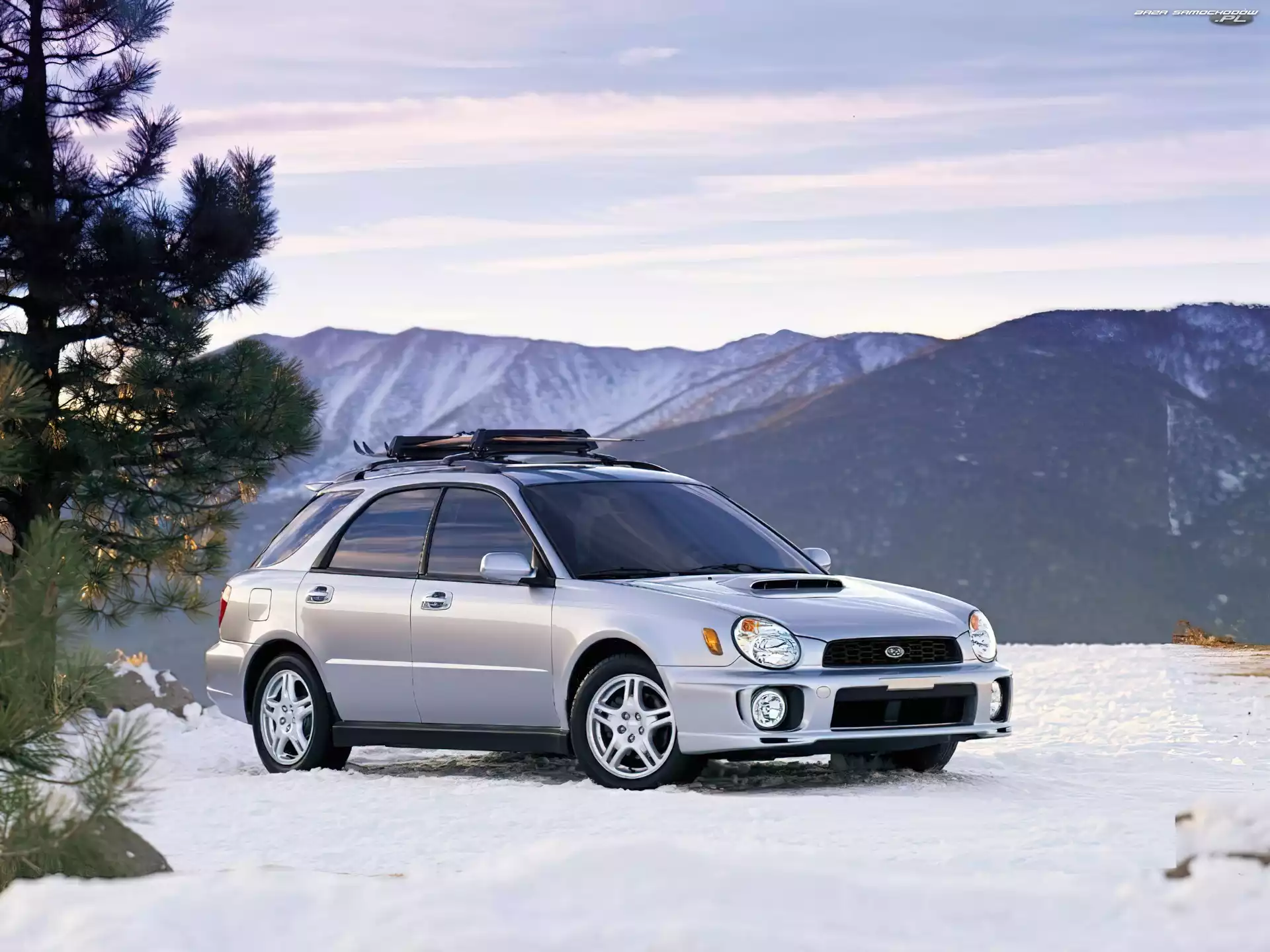 Kombi, Srebrne, Subaru Impreza