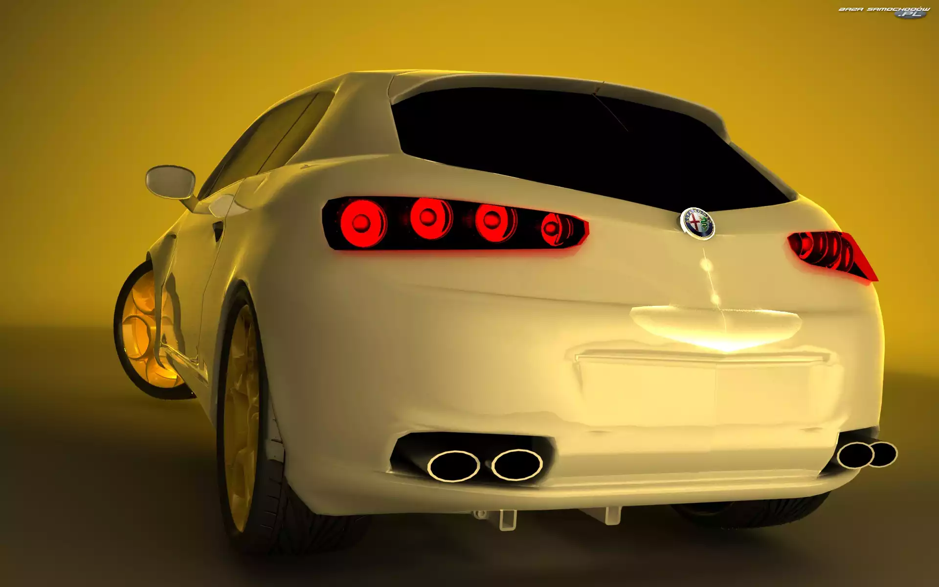 Komputerowa, Alfa Romeo Brera, Grafika