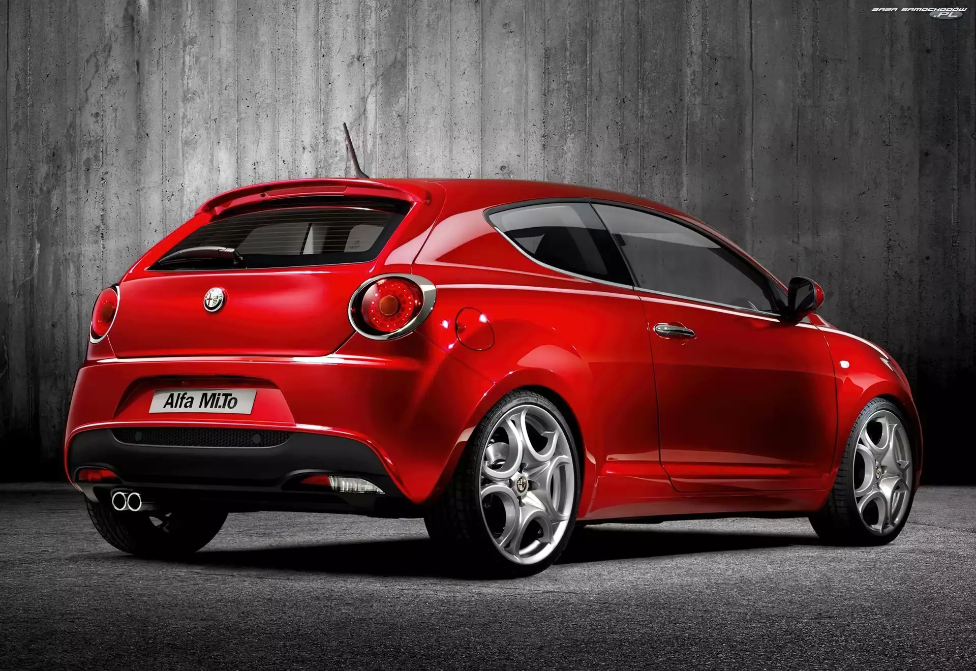 Końcowy, Alfa Romeo MiTo, Tłumik