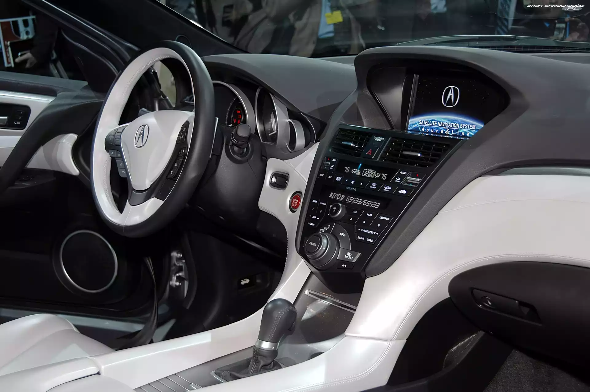 Konsola, Środkowy, Acura ZDX, Panel