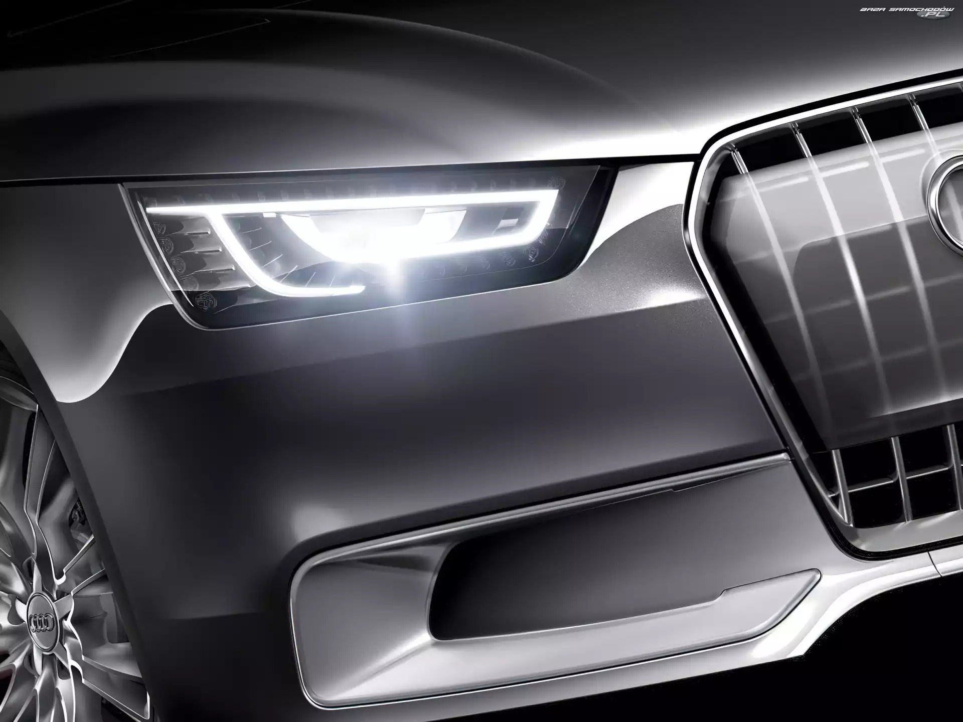 Ksenonowy, Audi A1, Reflektor