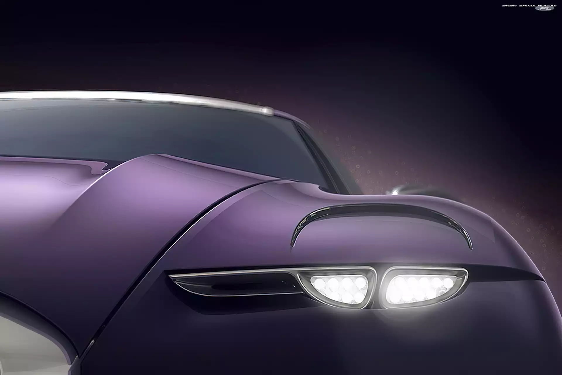 Ksenonowy, Citroen Revolte, Reflektor