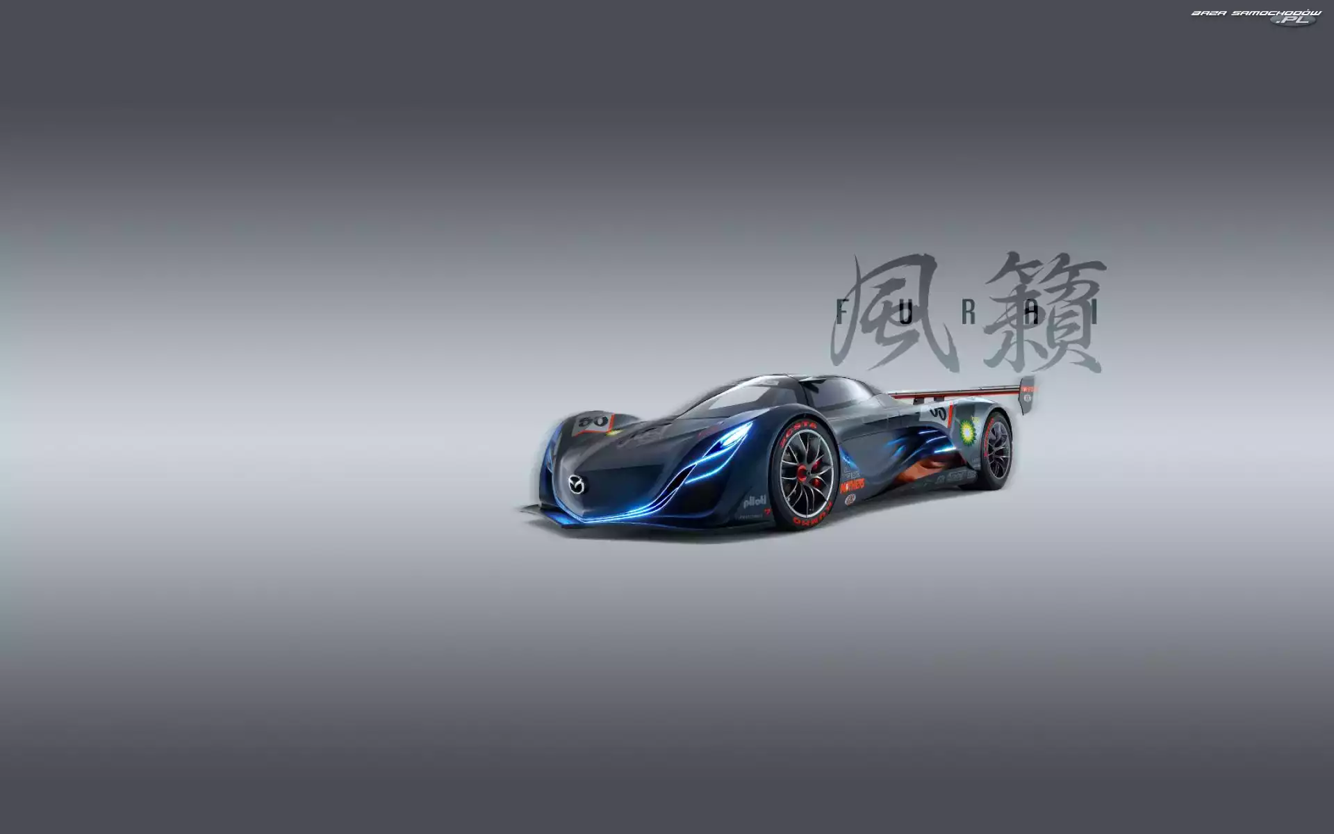 Ksenony, Tło, Mazda Furai, Szare