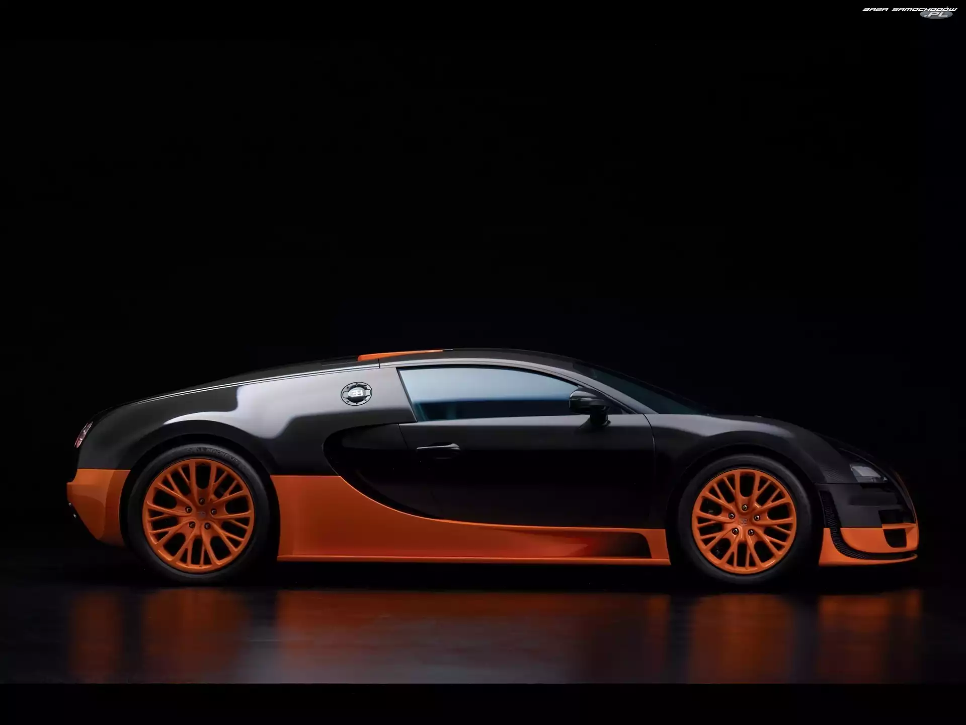 Kształt, Bugatti Veyron 16.4, Opływowy