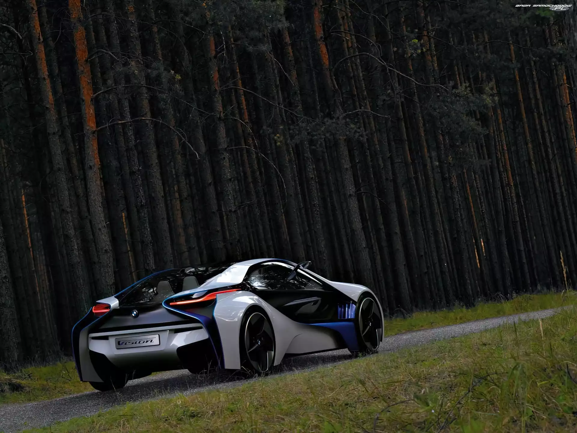 Kształty, BMW Vision Efficient, Futurystyczne