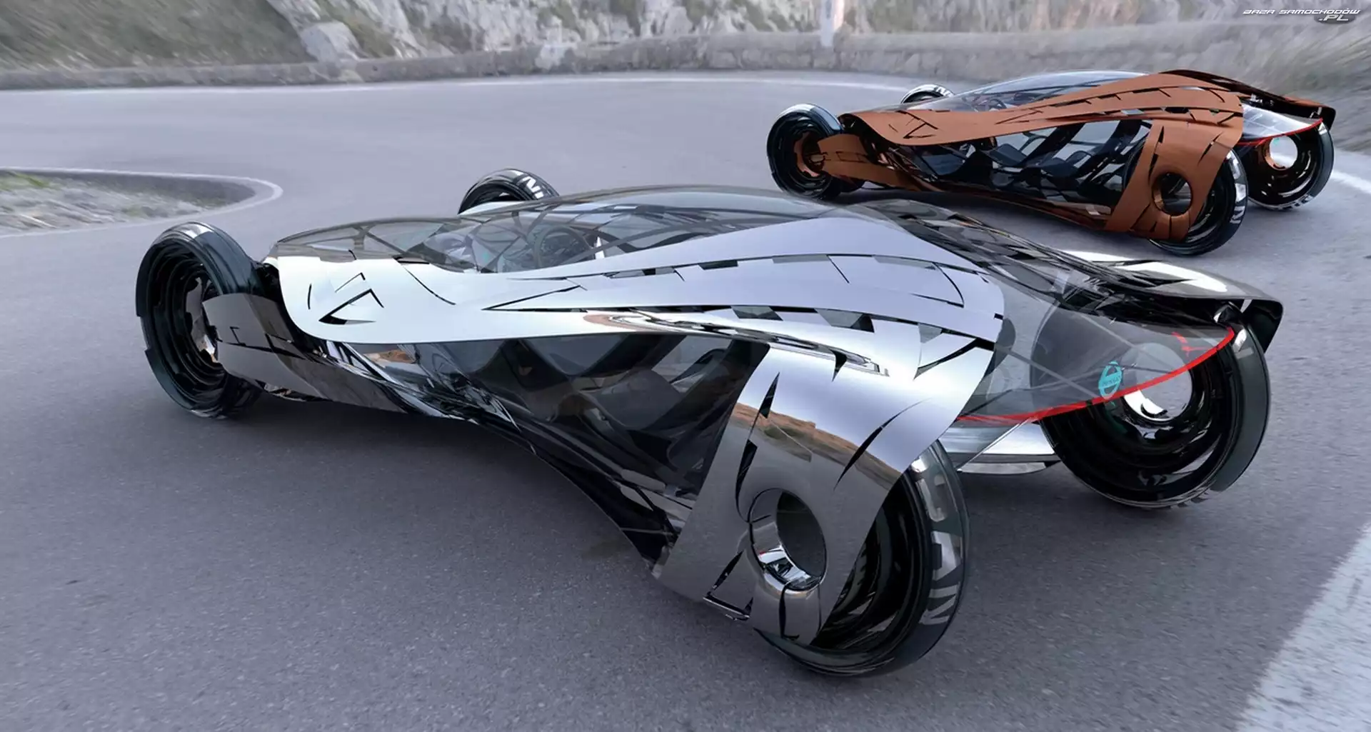 Kształty, Nissan IV, Futurystyczne