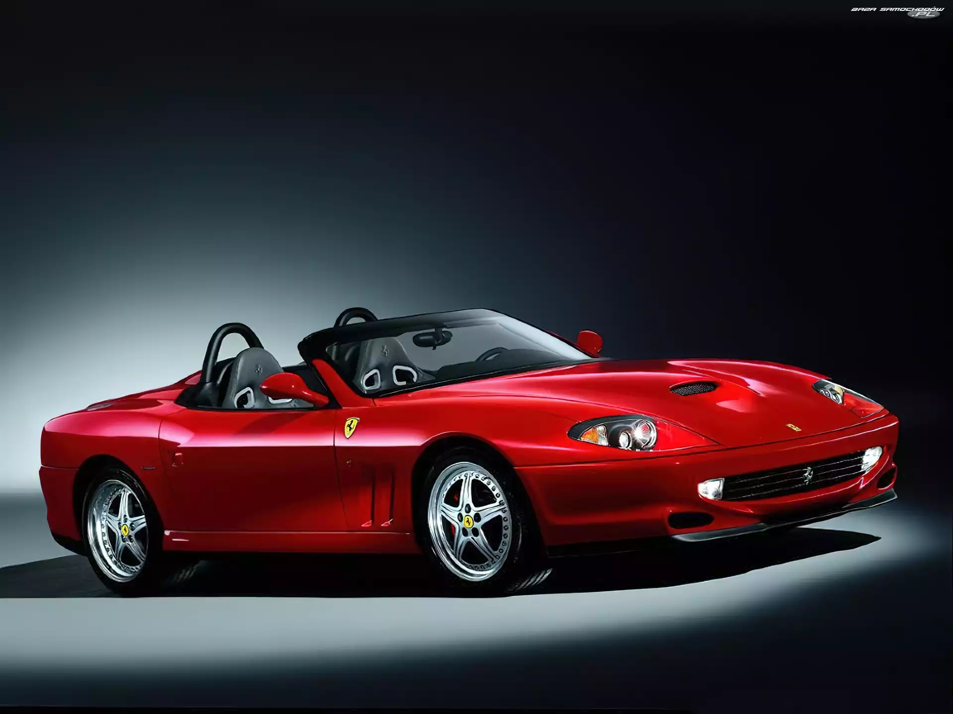 Kubełkowe, Spider, Ferrari 550, Fotele