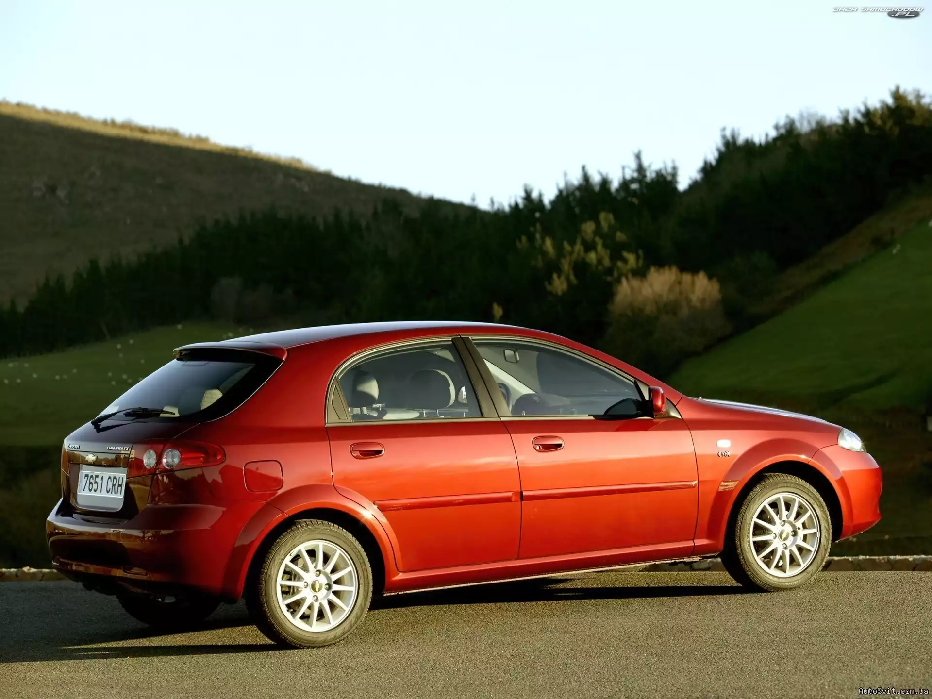 Widok, Chevrolet Lacetti